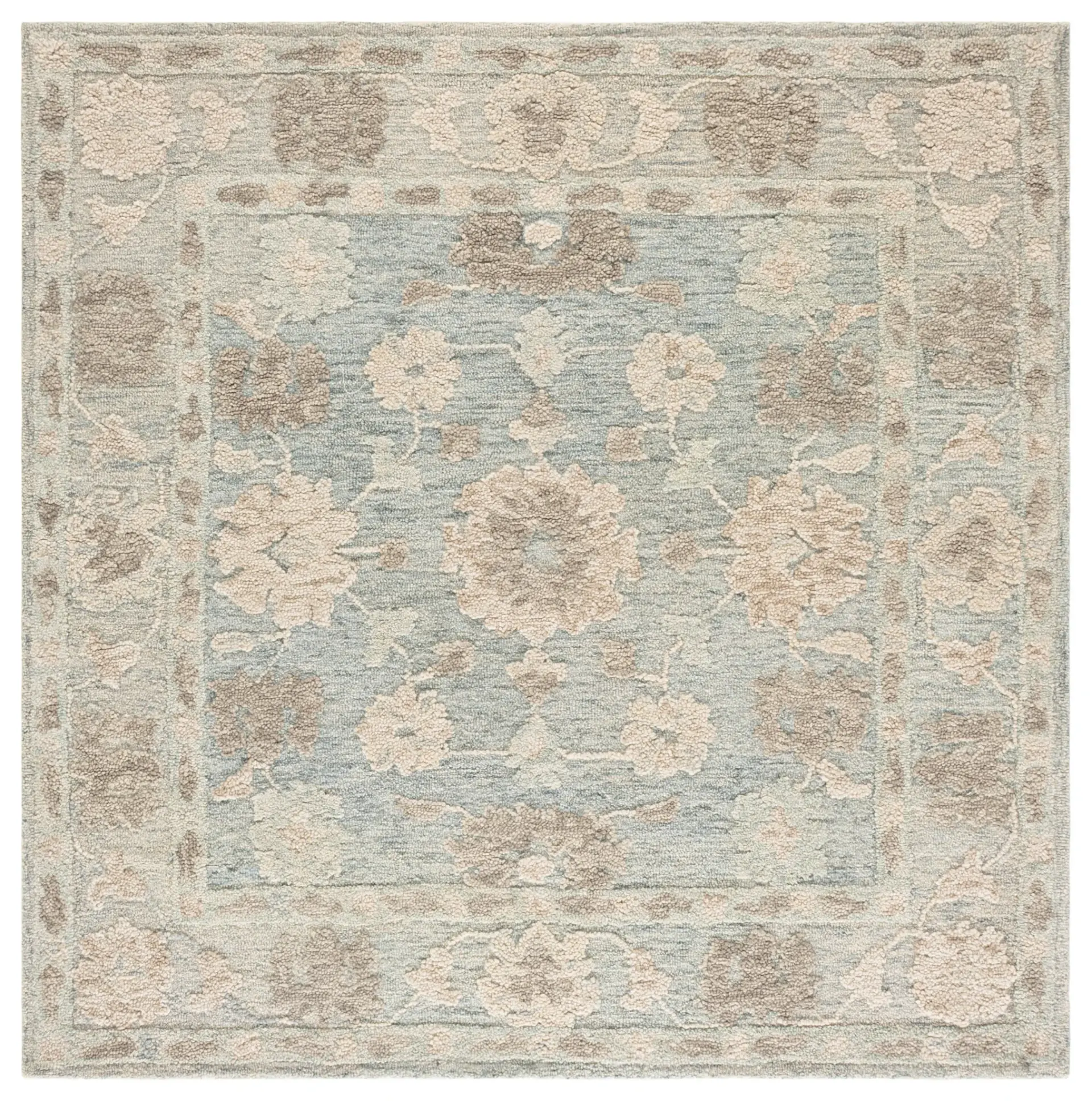Marquee Transitional Floral Hand-Tufted Wool Rug