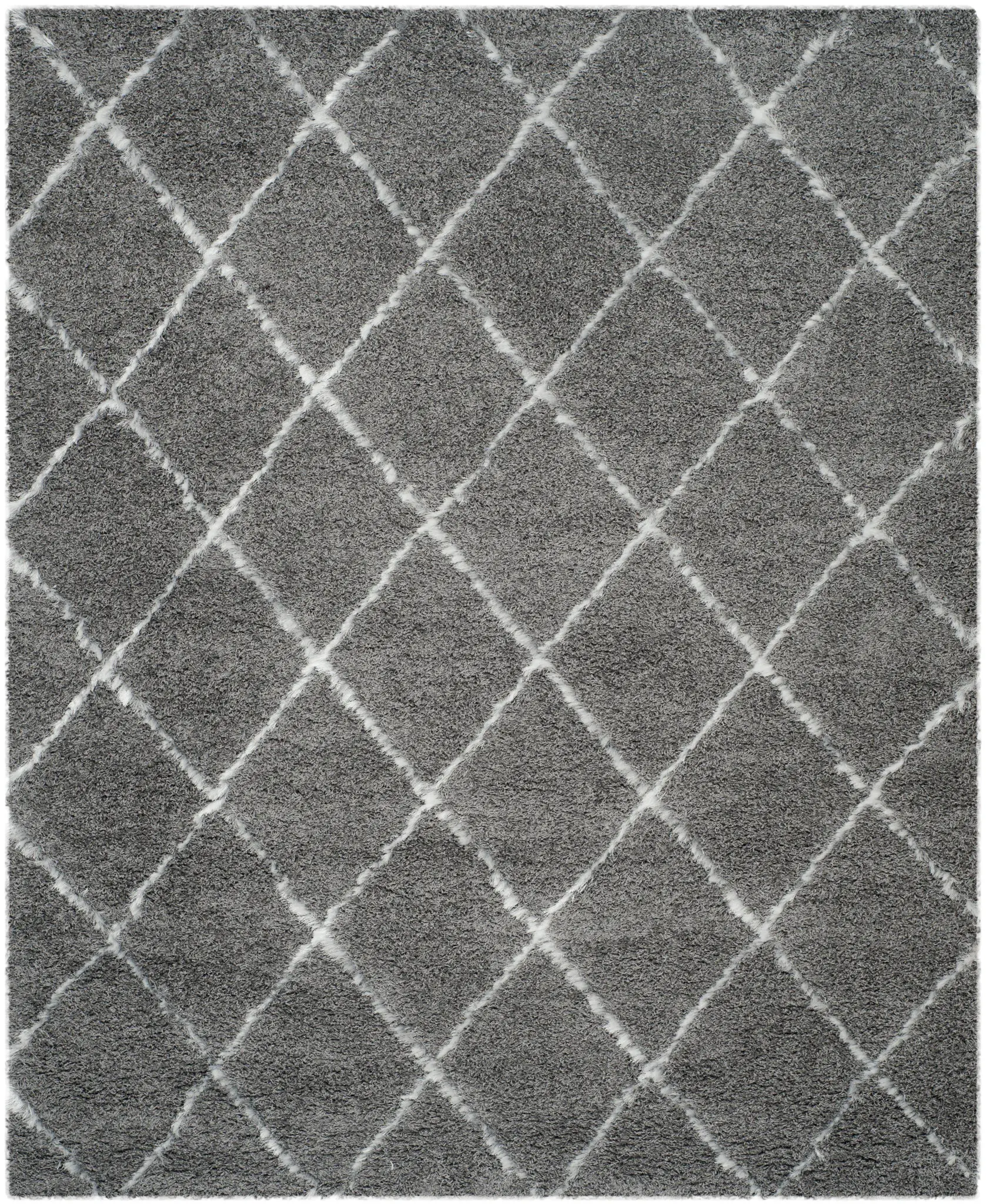 Moroccan Trellis Shag Rug