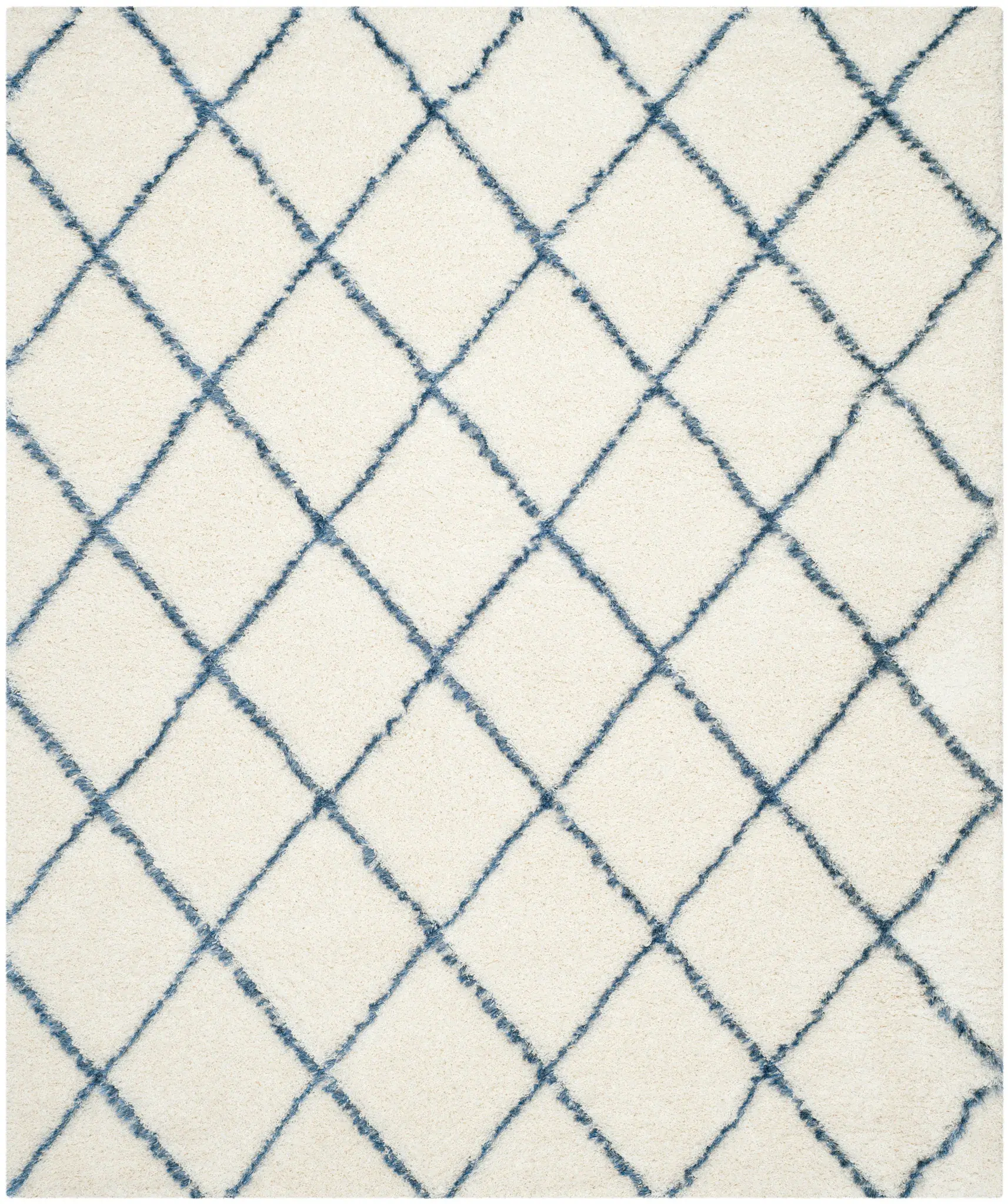 Moroccan Trellis Shag Rug