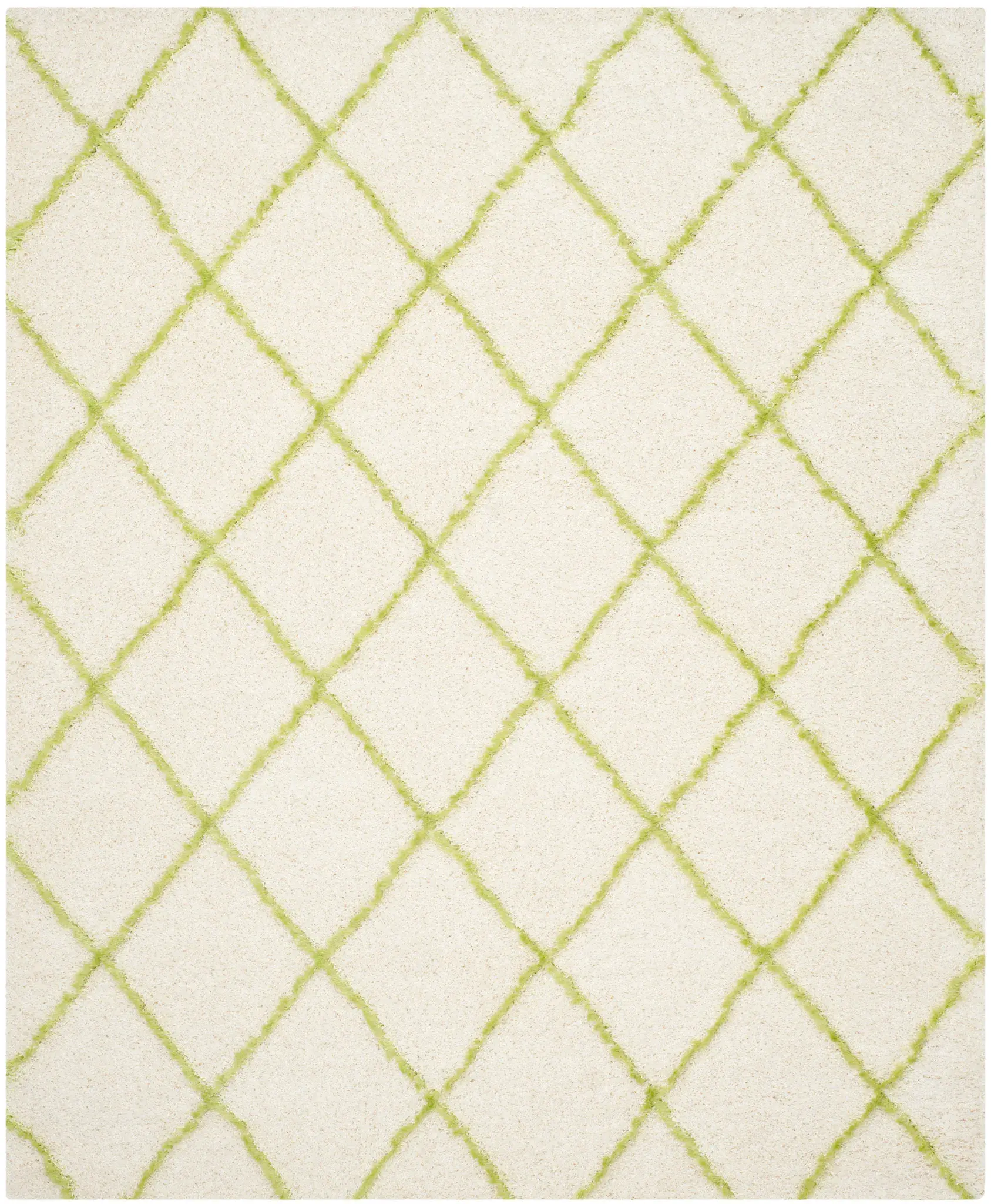 Moroccan Trellis Shag Rug