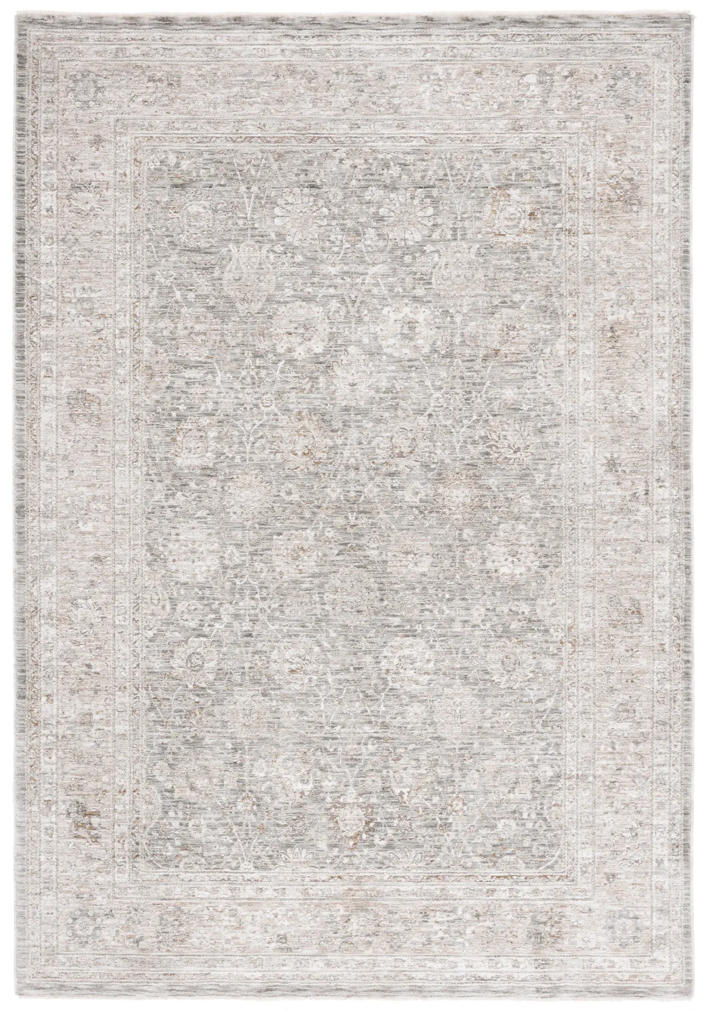Mason Faded Floral Bordered Rug