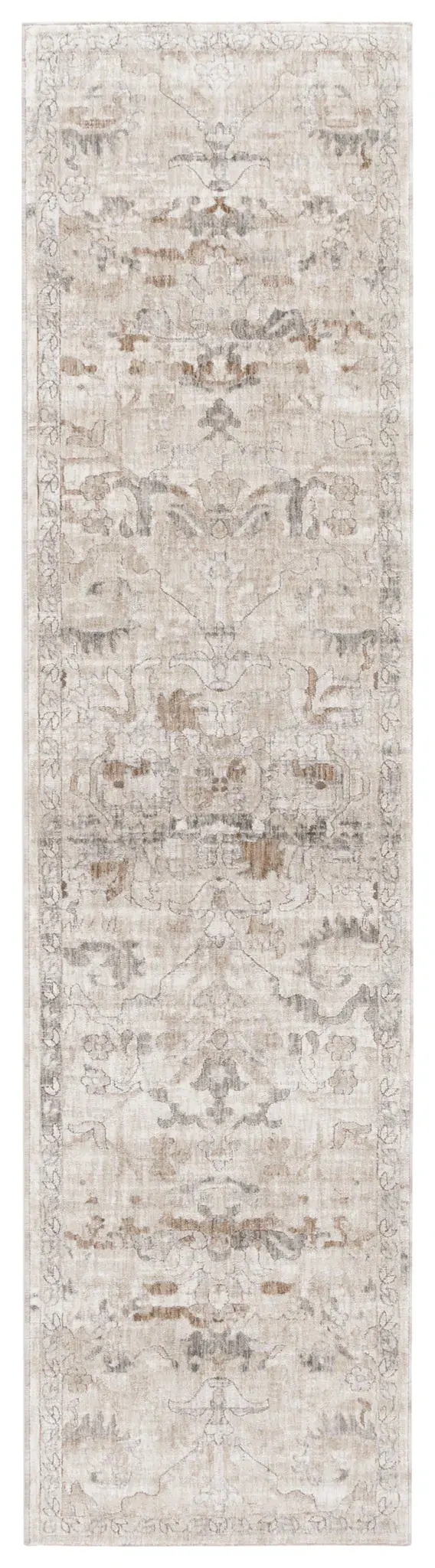 Mason Distressed Palmette Allover Rug