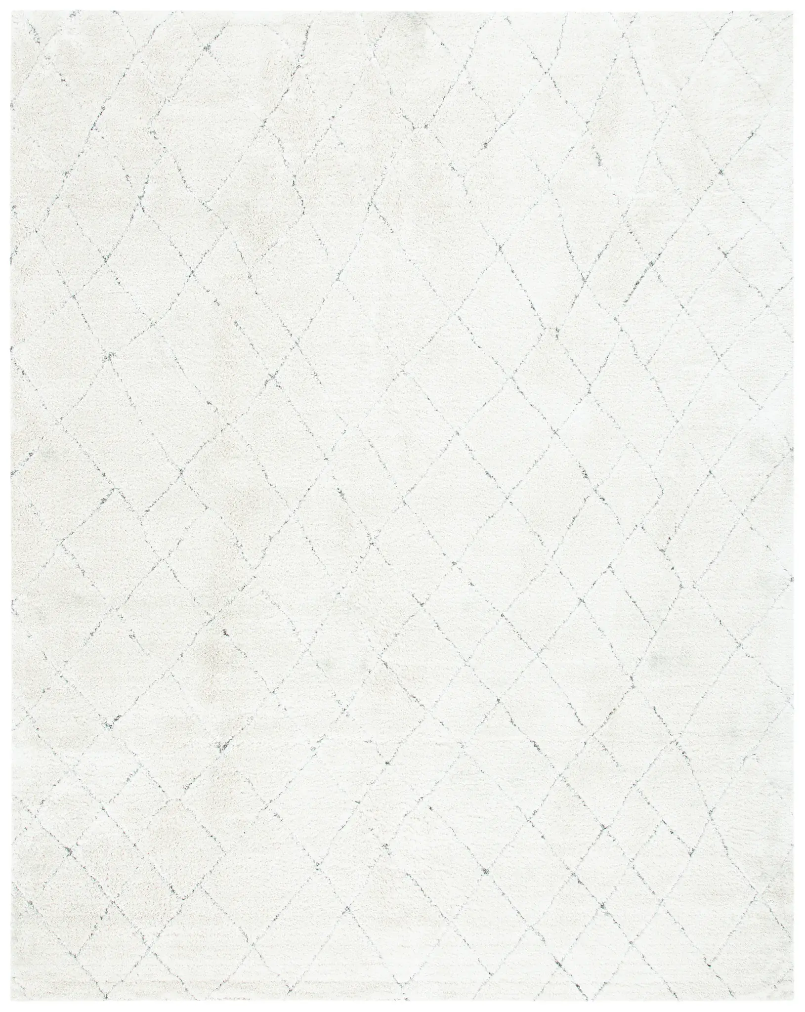 Martha Stewart Lucia Diamond Trellis Shag Rug