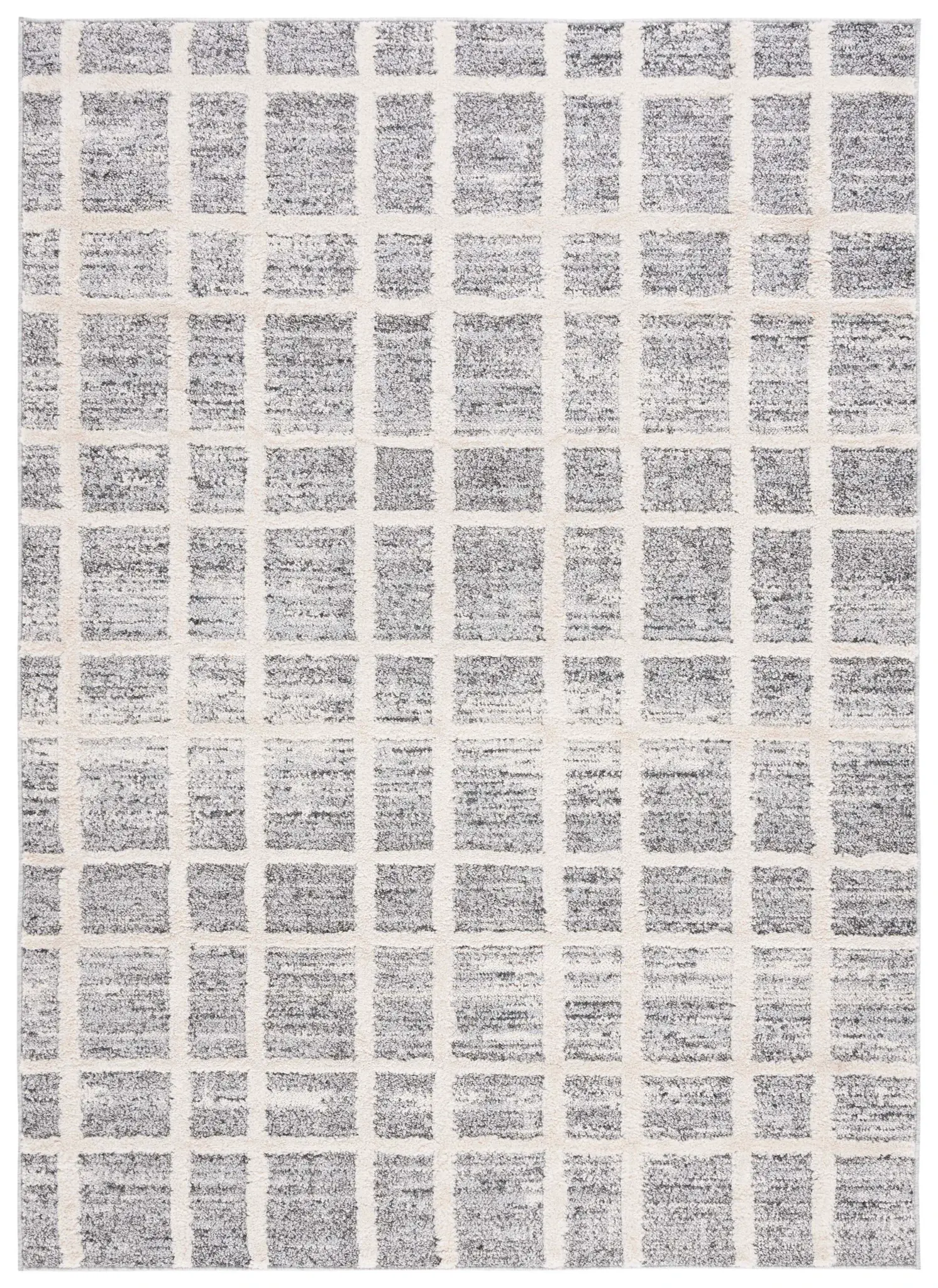 Martha Stewart Windowpane Shag Rug