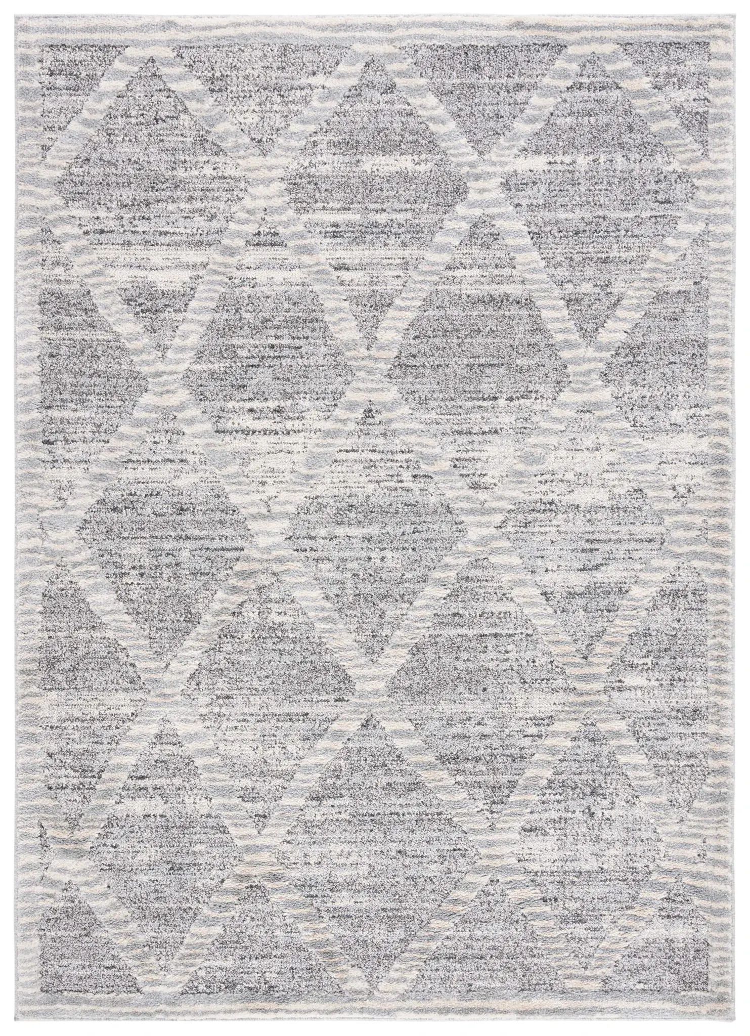 Martha Stewart Large Diamond Trellis Shag Rug