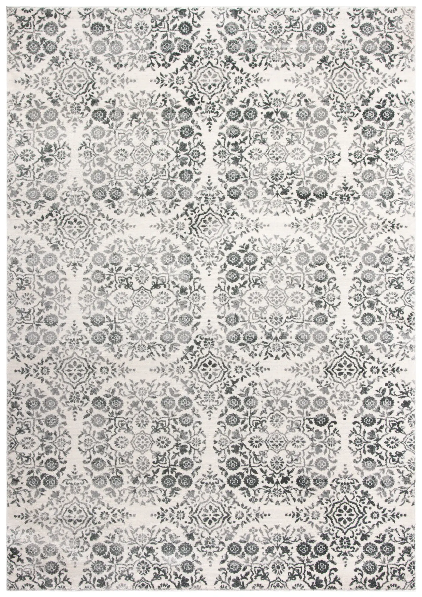 Martha Stewart Isabella Damask Medallion Rug