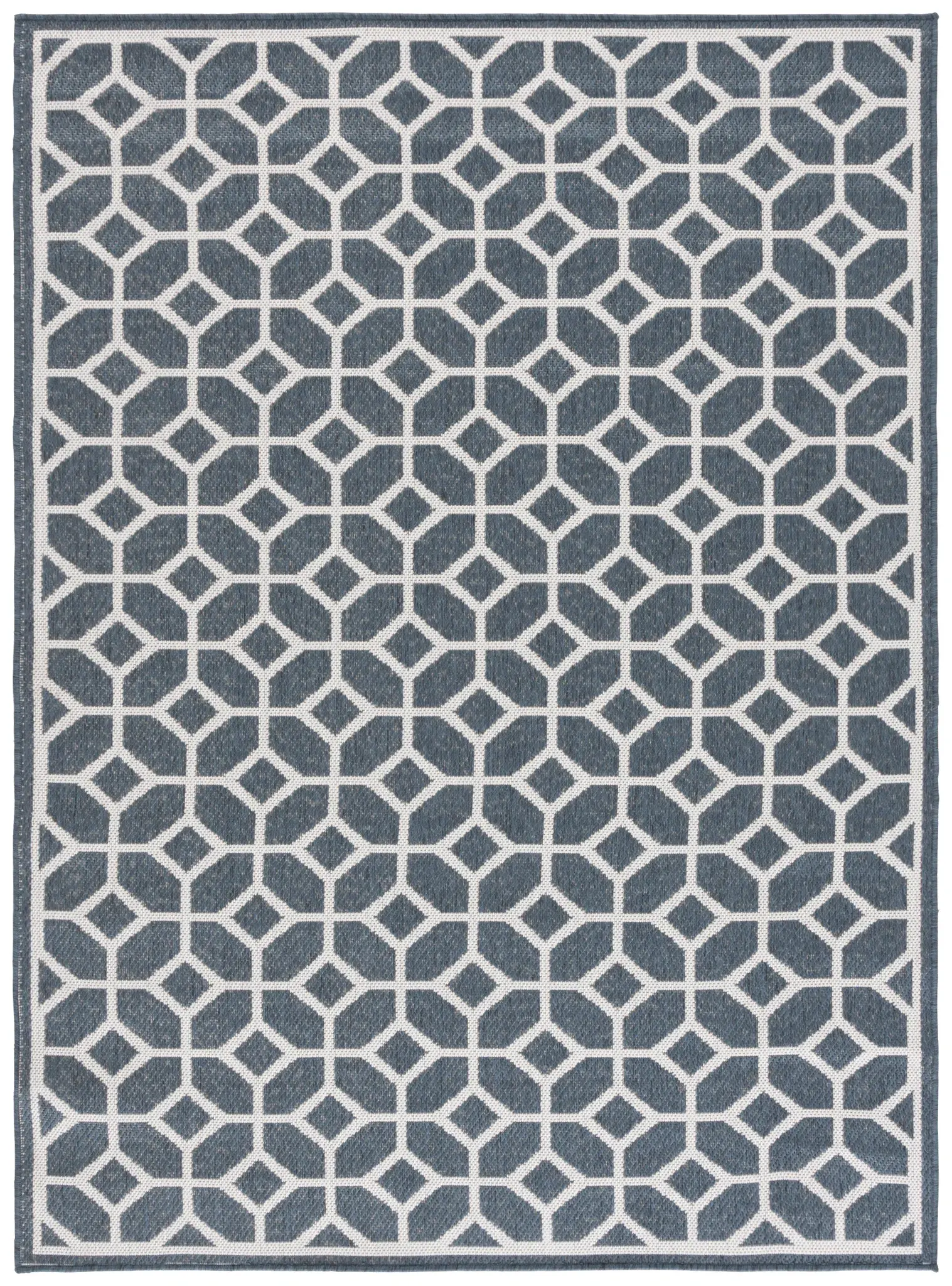 Martha Stewart Geometric Honeycomb Outdoor Rug