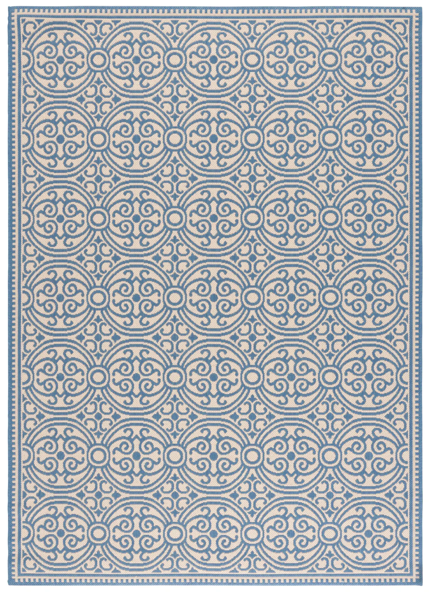 Martha Stewart Scroll Trellis Outdoor Rug