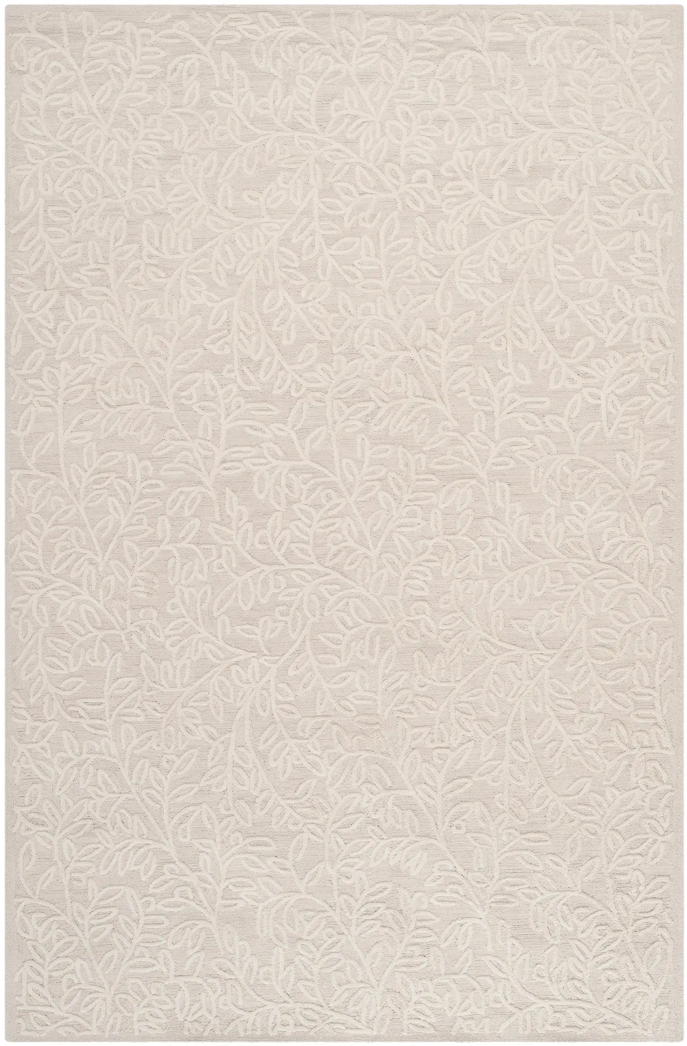 Martha Stewart Leafy Vine Hand-Hooked Cotton Outdoor Rug