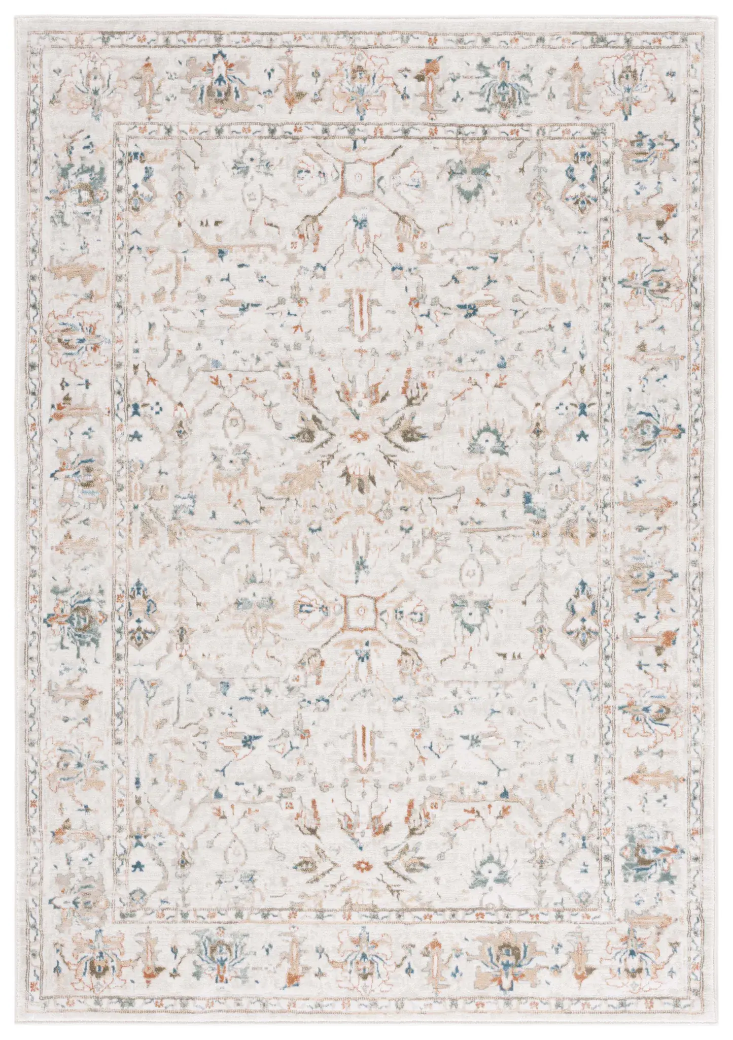 Martha Stewart Brighton Distressed Floral Rug