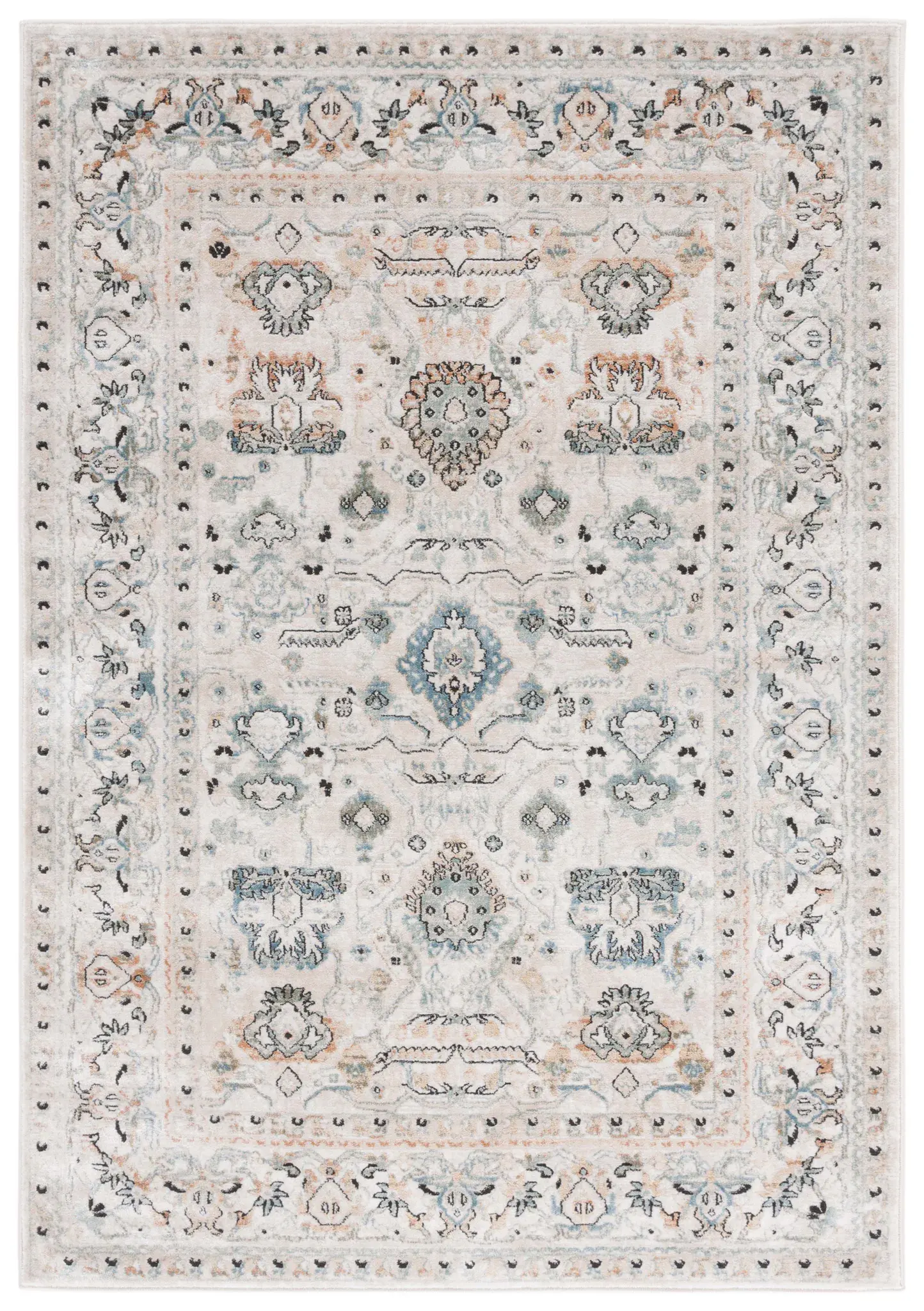 Martha Stewart Brighton Distressed Medallion Rug