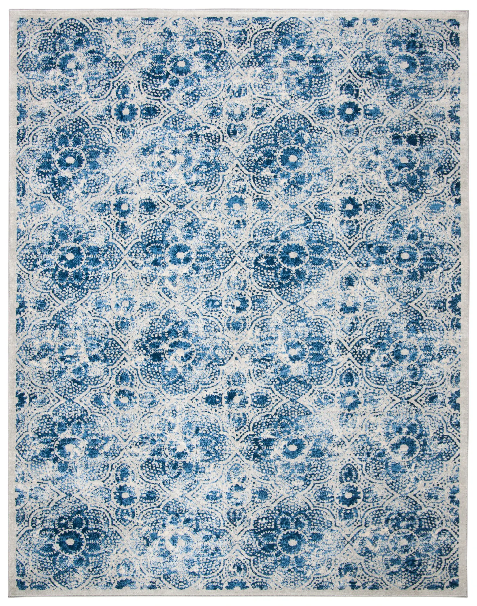 Martha Stewart Monaco Floral Tile Rug