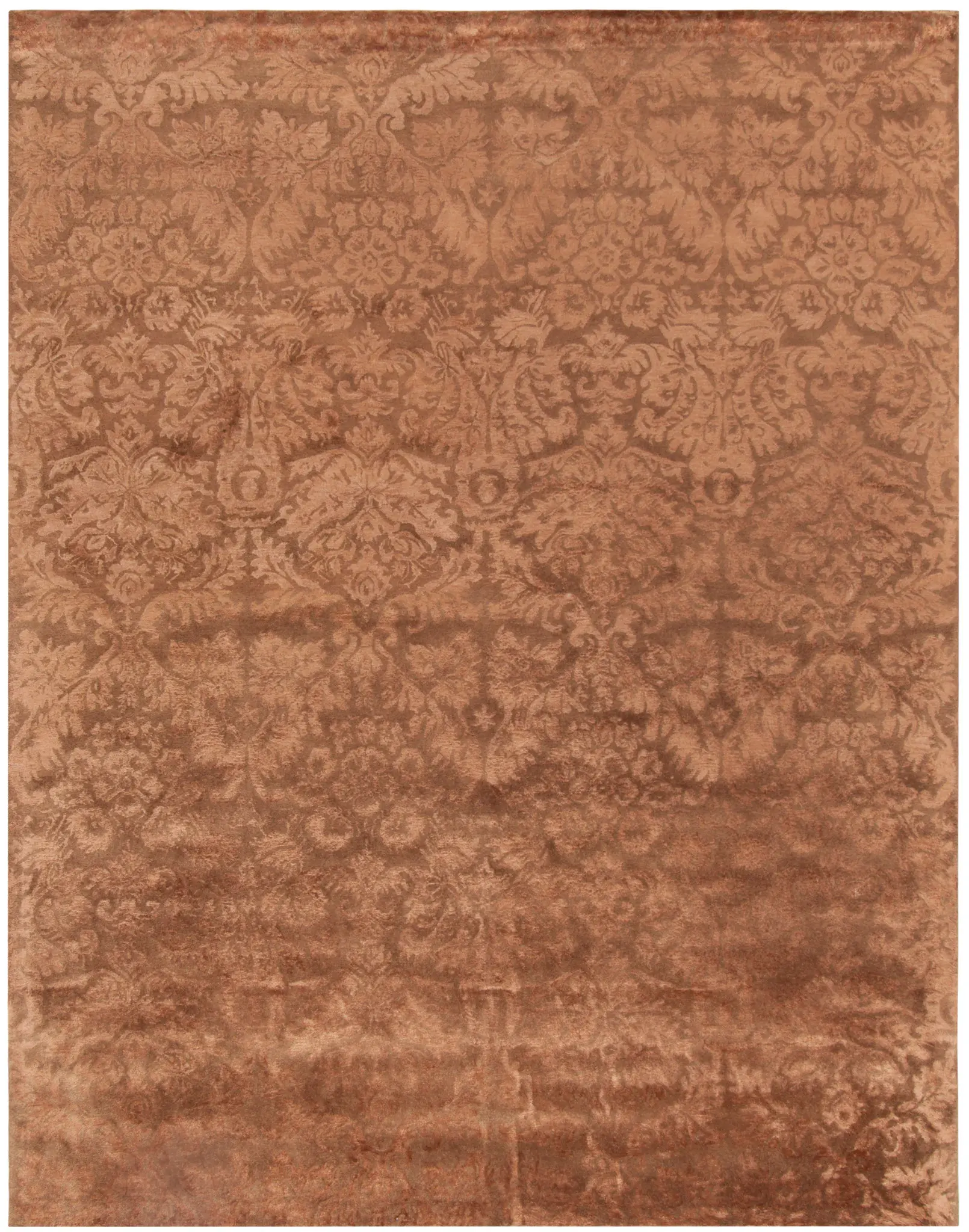 Martha Stewart Damask Hand-Tufted Outdoor Rug