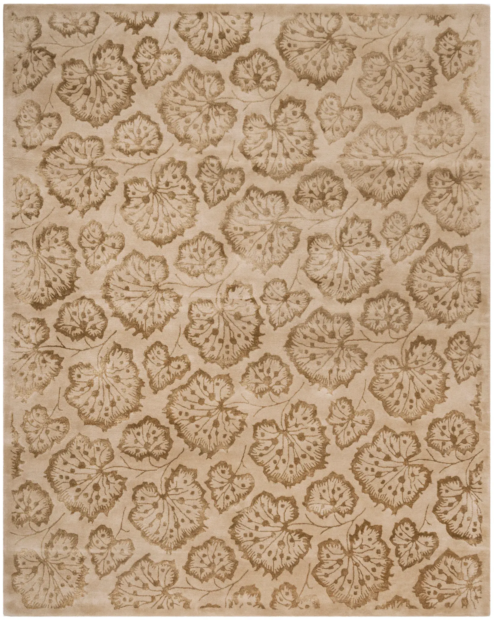 Martha Stewart Geranium Leaf Hand-Tufted Outdoor Rug