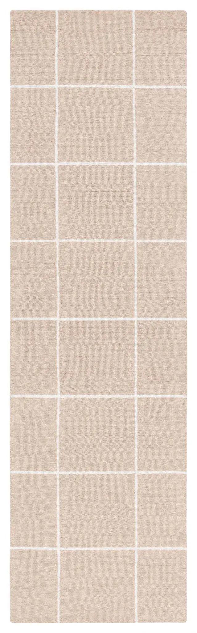Martha Stewart Grid Hand-Tufted Wool Rug