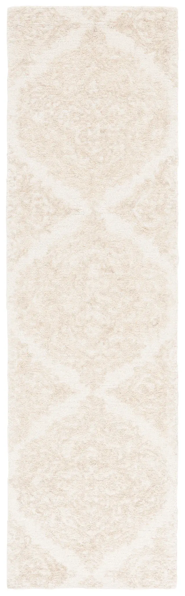 Martha Stewart Damask Trellis Hand-Tufted Wool Rug
