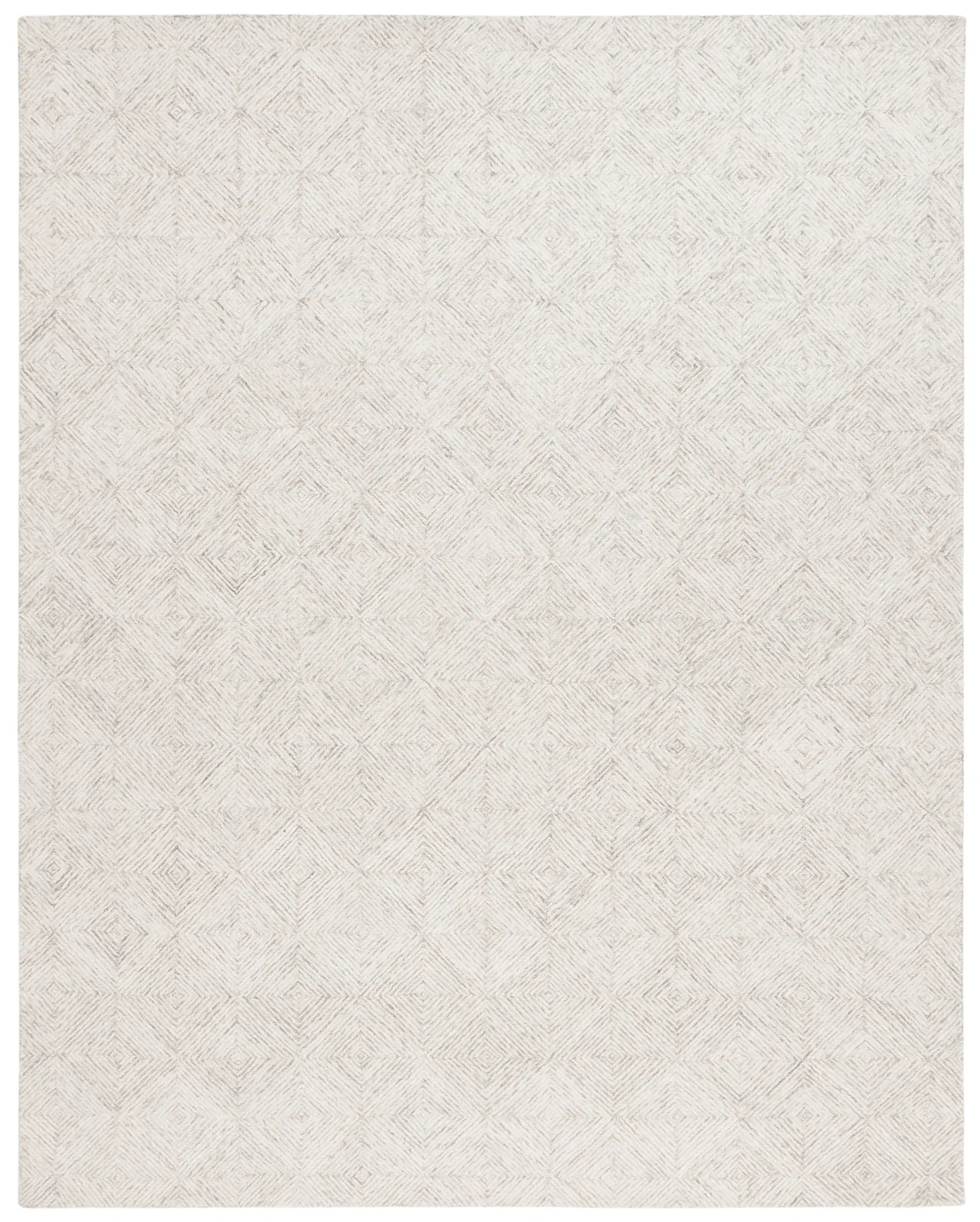 Martha Stewart Concentric Diamond Hand-Tufted Wool Rug