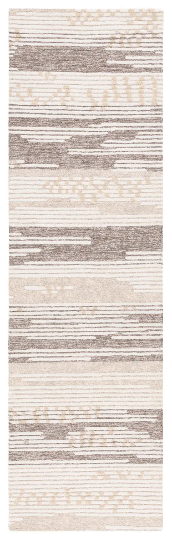 Martha Stewart Abstract Stripe Hand-Tufted Wool Rug