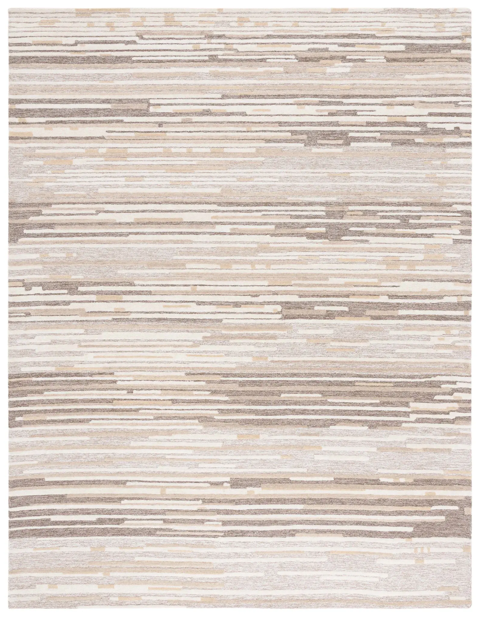 Martha Stewart Linear Stripe Hand-Tufted Wool Rug