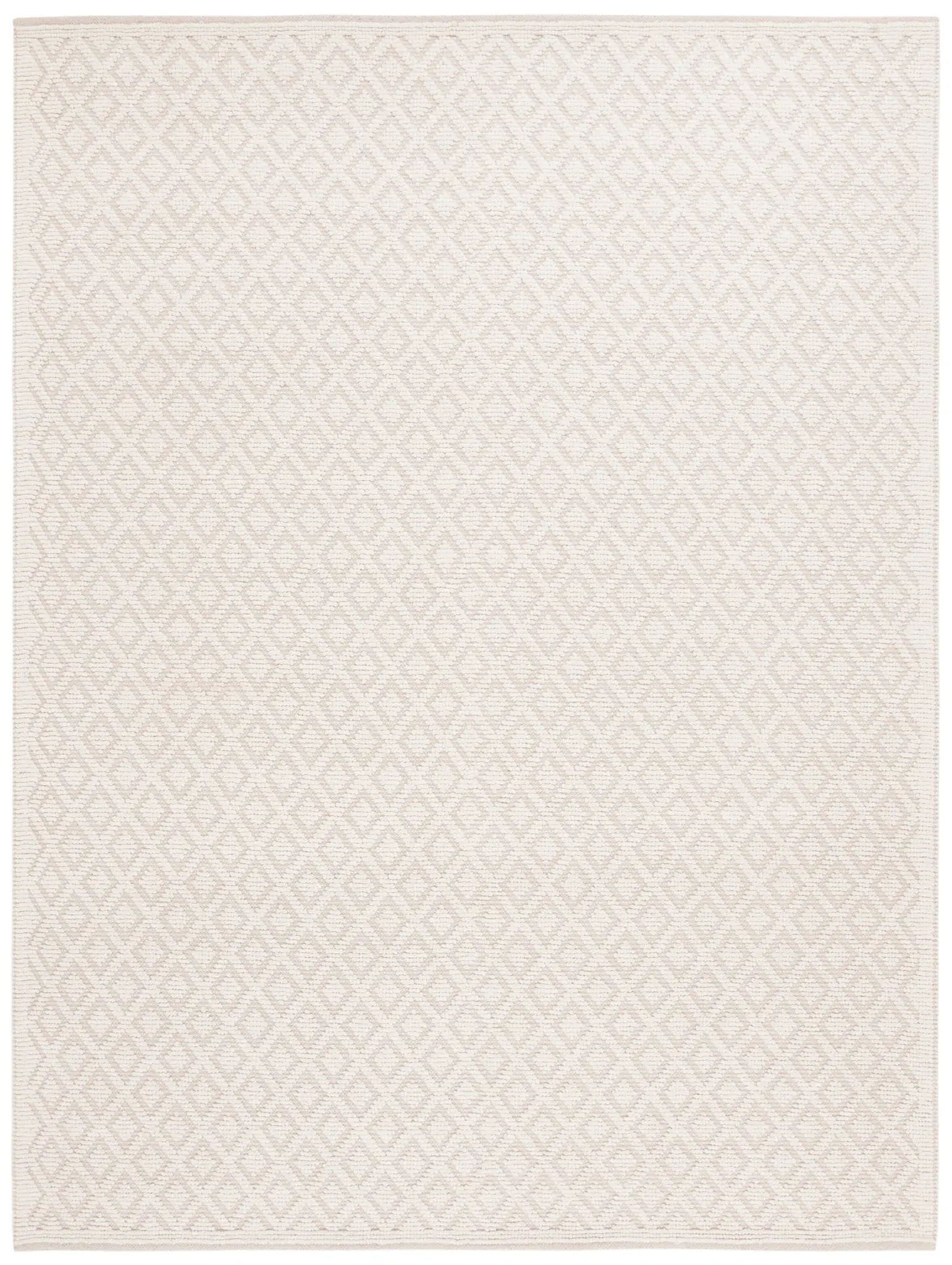 Martha Stewart Diamond Lattice Hand-Woven Wool Outdoor Rug