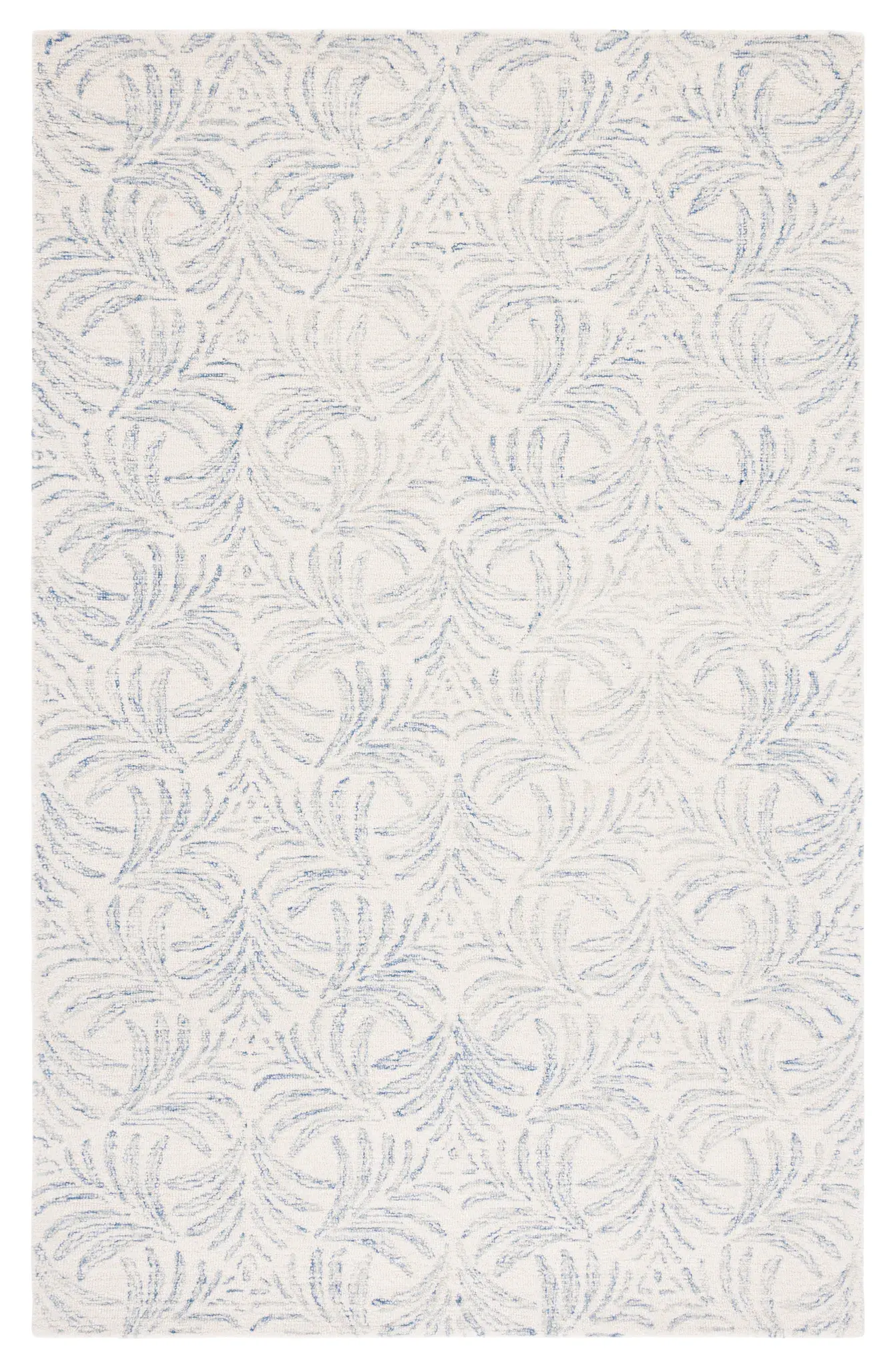 Martha Stewart Botanical Scroll Hand-Tufted Rug