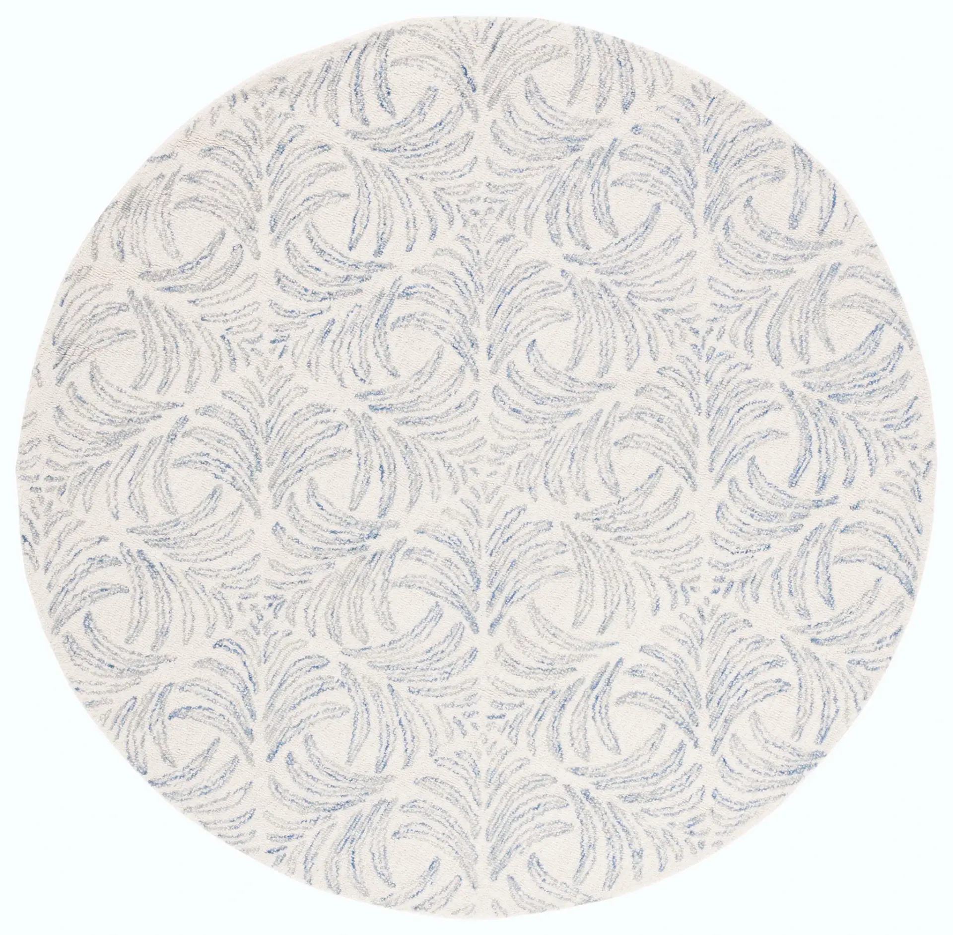 Martha Stewart Botanical Scroll Hand-Tufted Rug