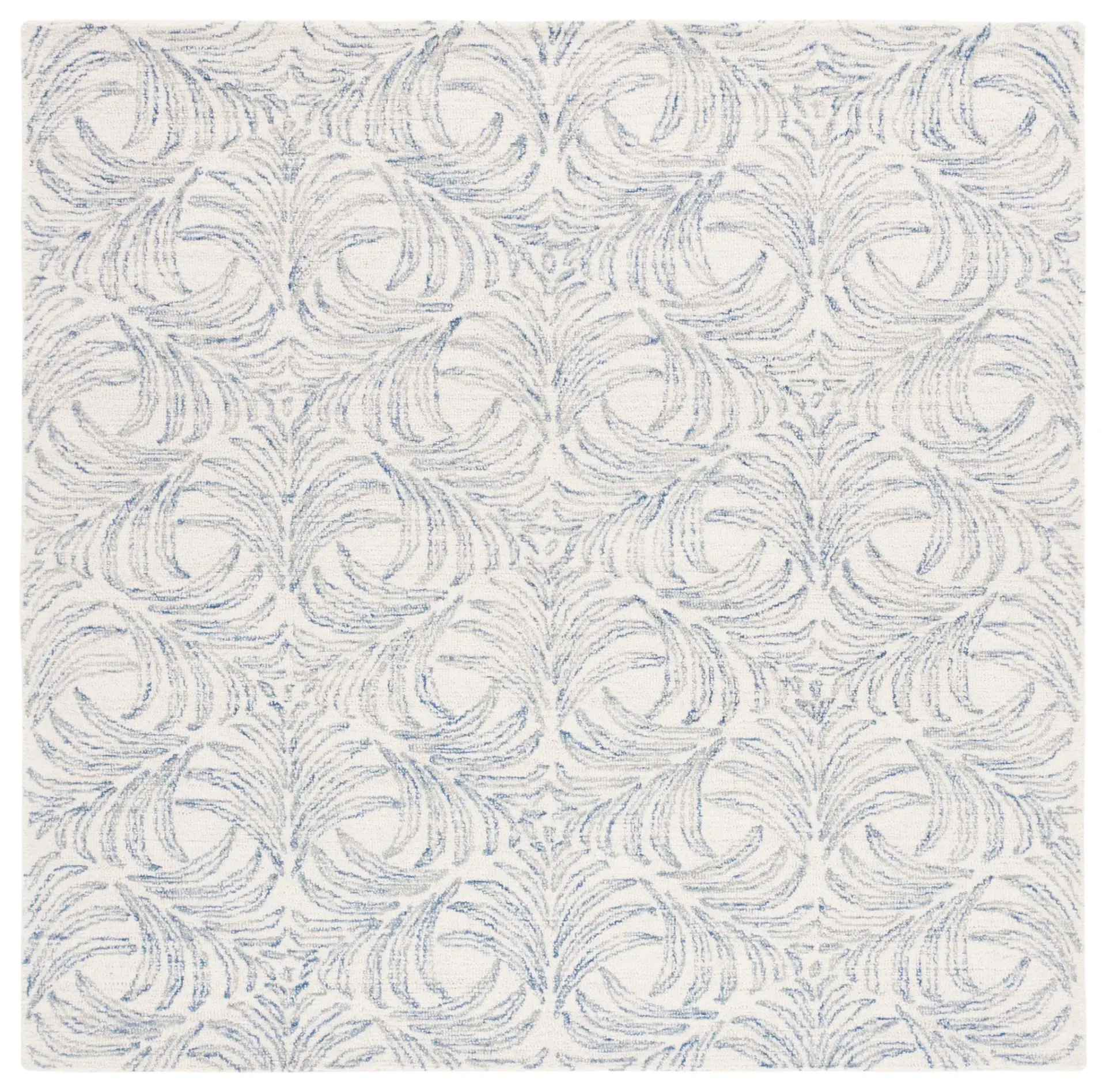 Martha Stewart Botanical Scroll Hand-Tufted Rug