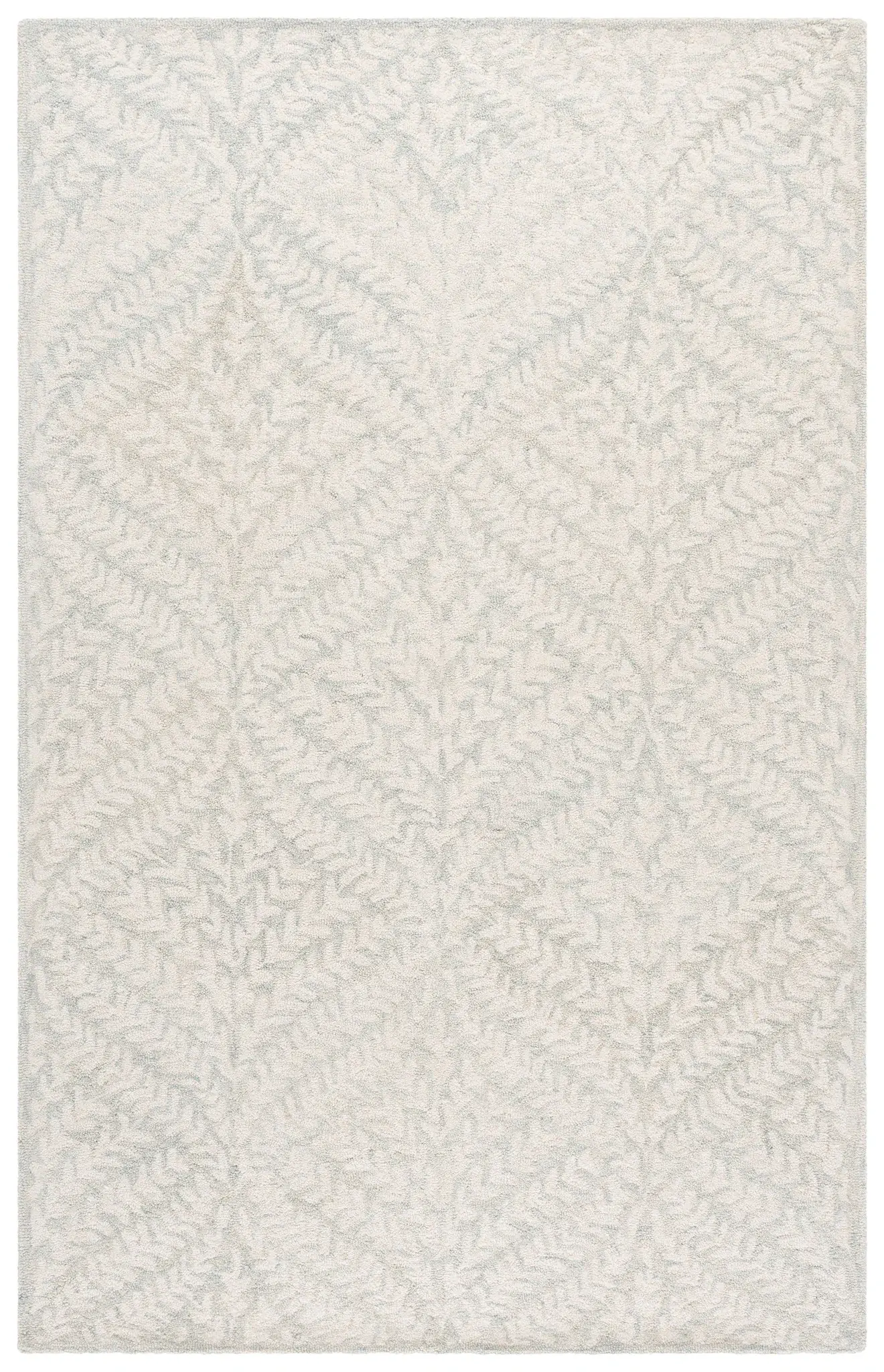 Martha Stewart Transitional Leaf Hand-Tufted Wool Rug