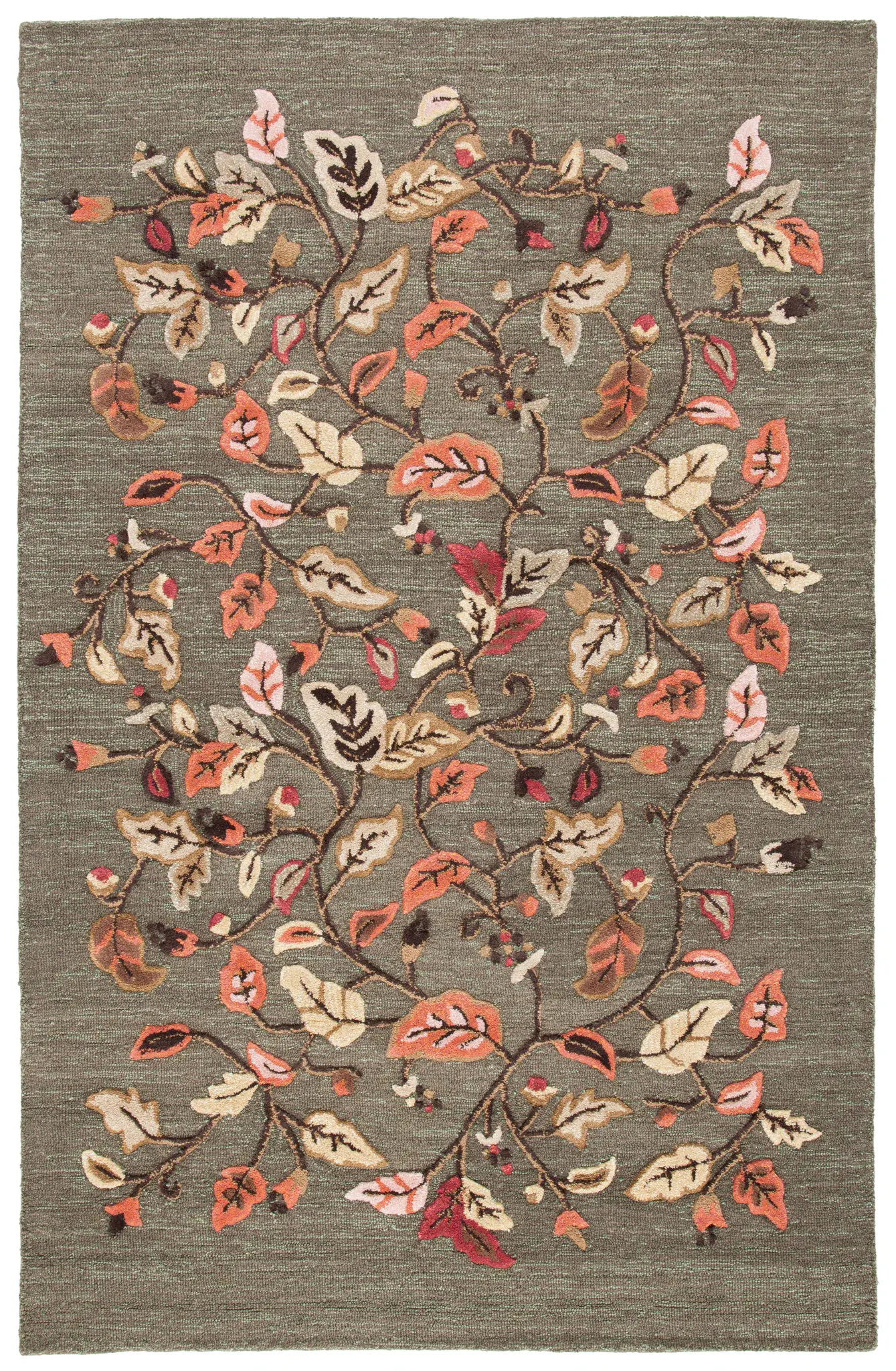 Martha Stewart Autumn Woods Hand-Tufted Outdoor Rug