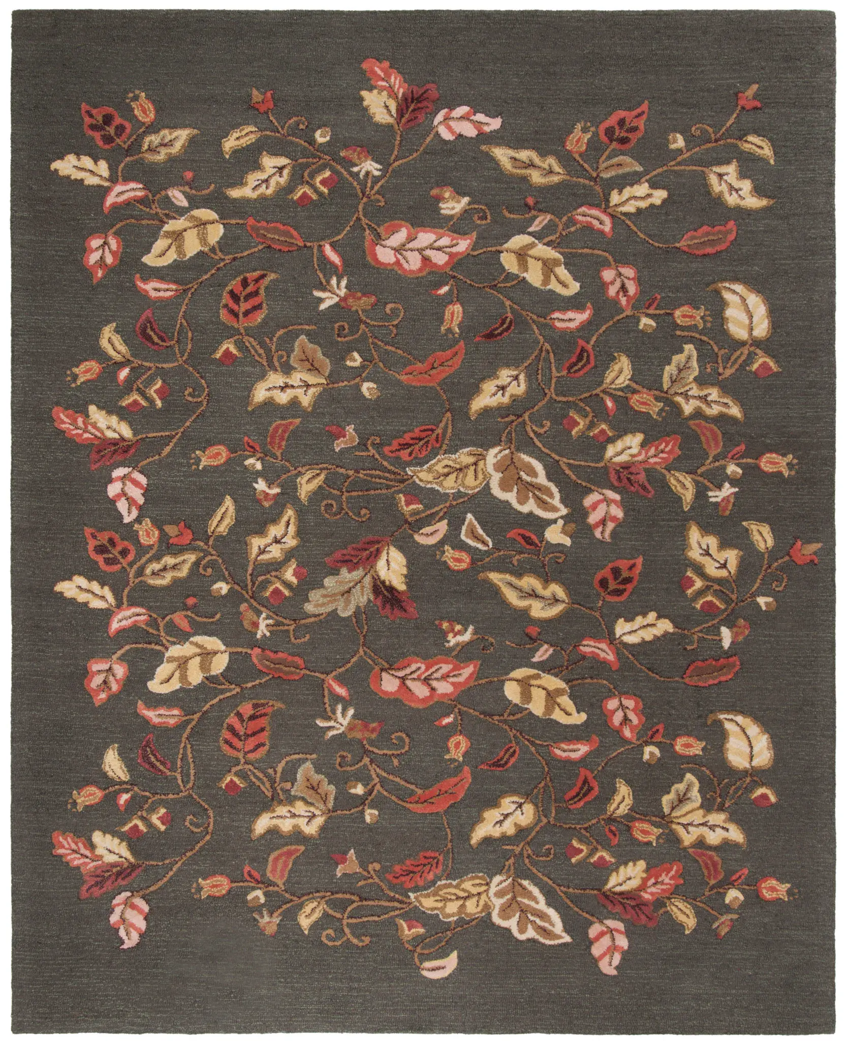 Martha Stewart Autumn Woods Hand-Tufted Outdoor Rug