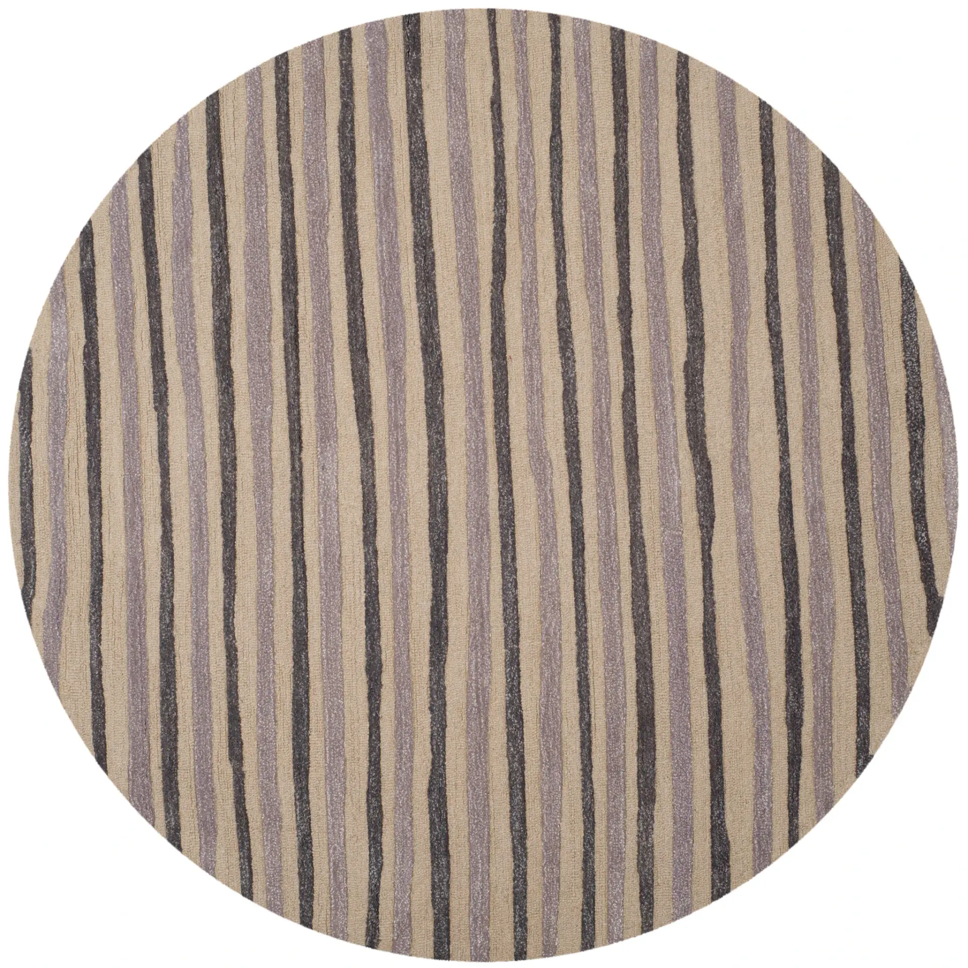 Martha Stewart Organic Stripe Hand-Tufted Outdoor Rug
