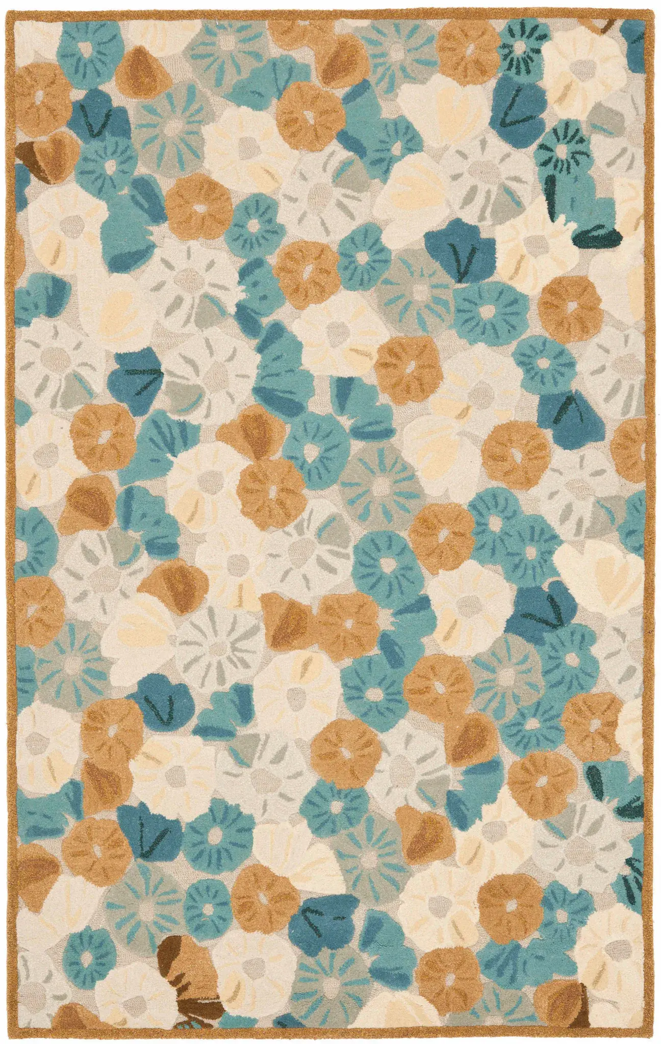 Martha Stewart Poppy Field Hand-Tufted Outdoor Rug