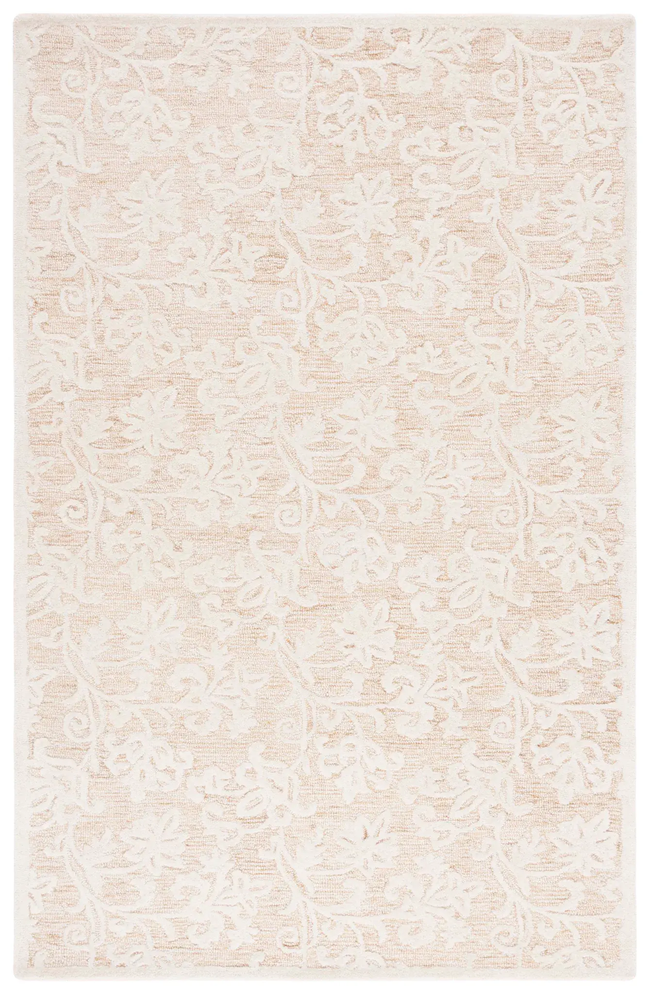 Martha Stewart Terrace Floral Vine Wool Outdoor Rug