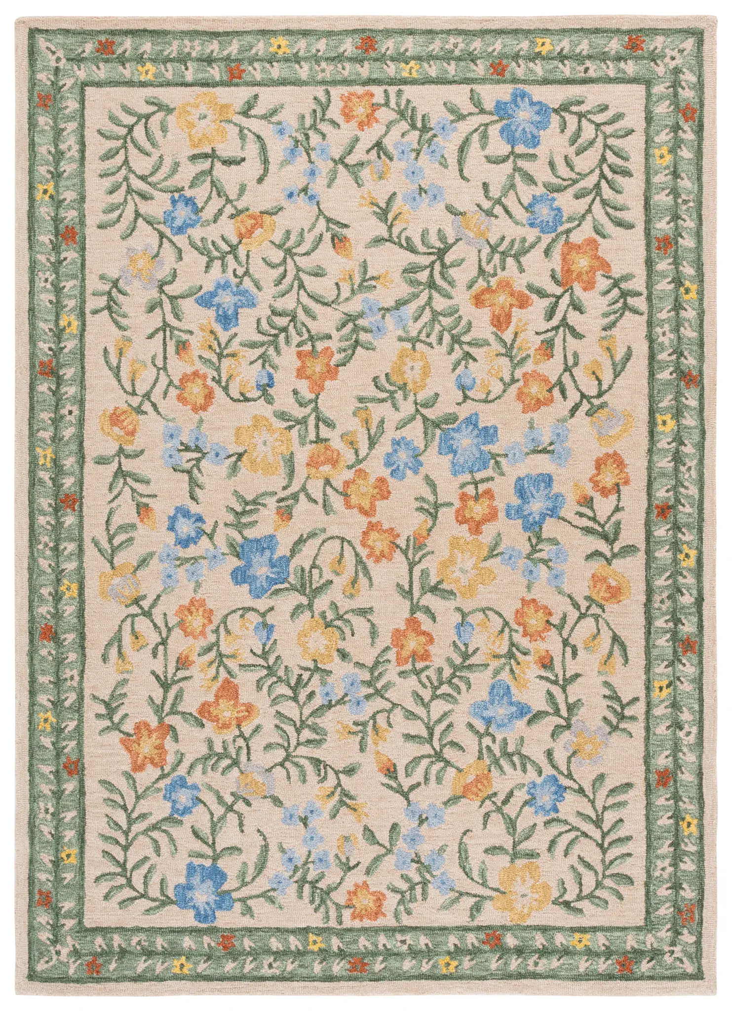 Martha Stewart Farmhouse Vine Hand-Tufted Wool Rug
