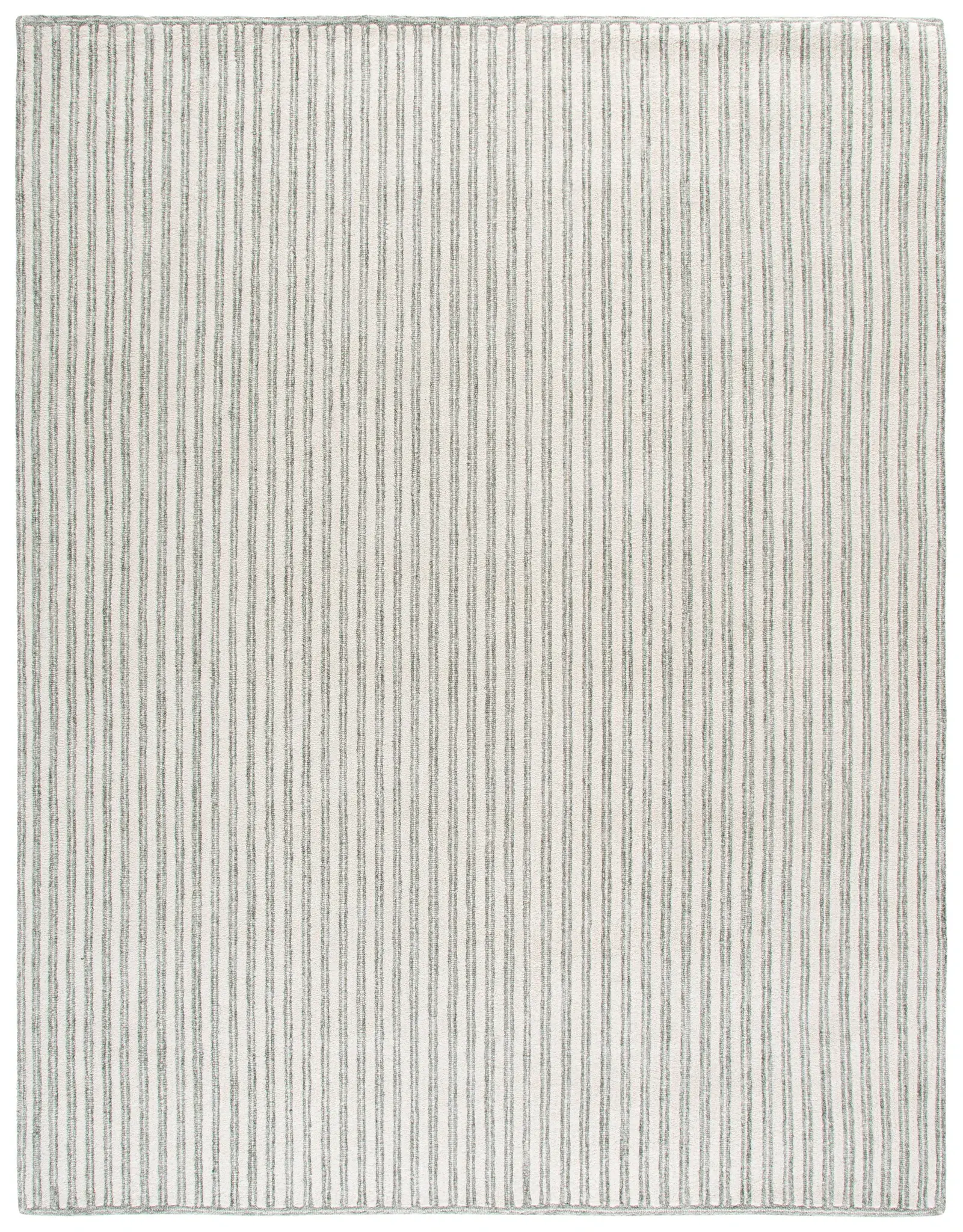Martha Stewart Modern Stripe Hand-Tufted Wool Rug