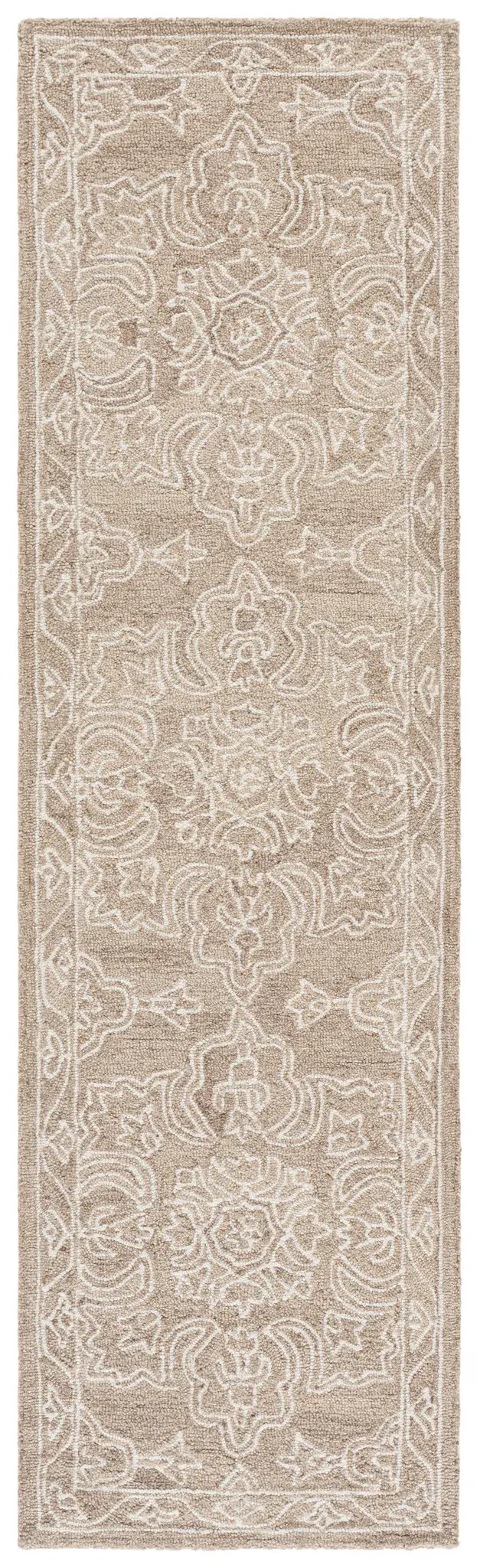 Martha Stewart Traditional Allover Floral Hand-Tufted Wool Rug