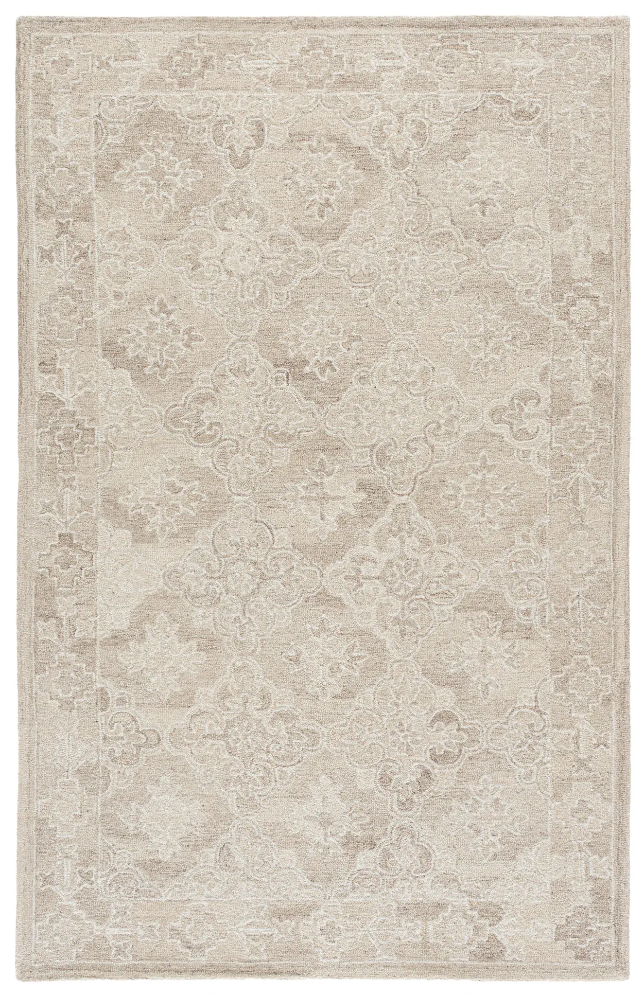 Martha Stewart Floral Trellis Hand-Tufted Wool Rug