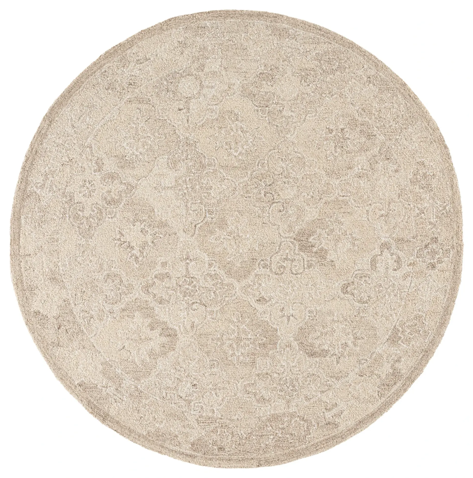 Martha Stewart Floral Trellis Hand-Tufted Wool Rug