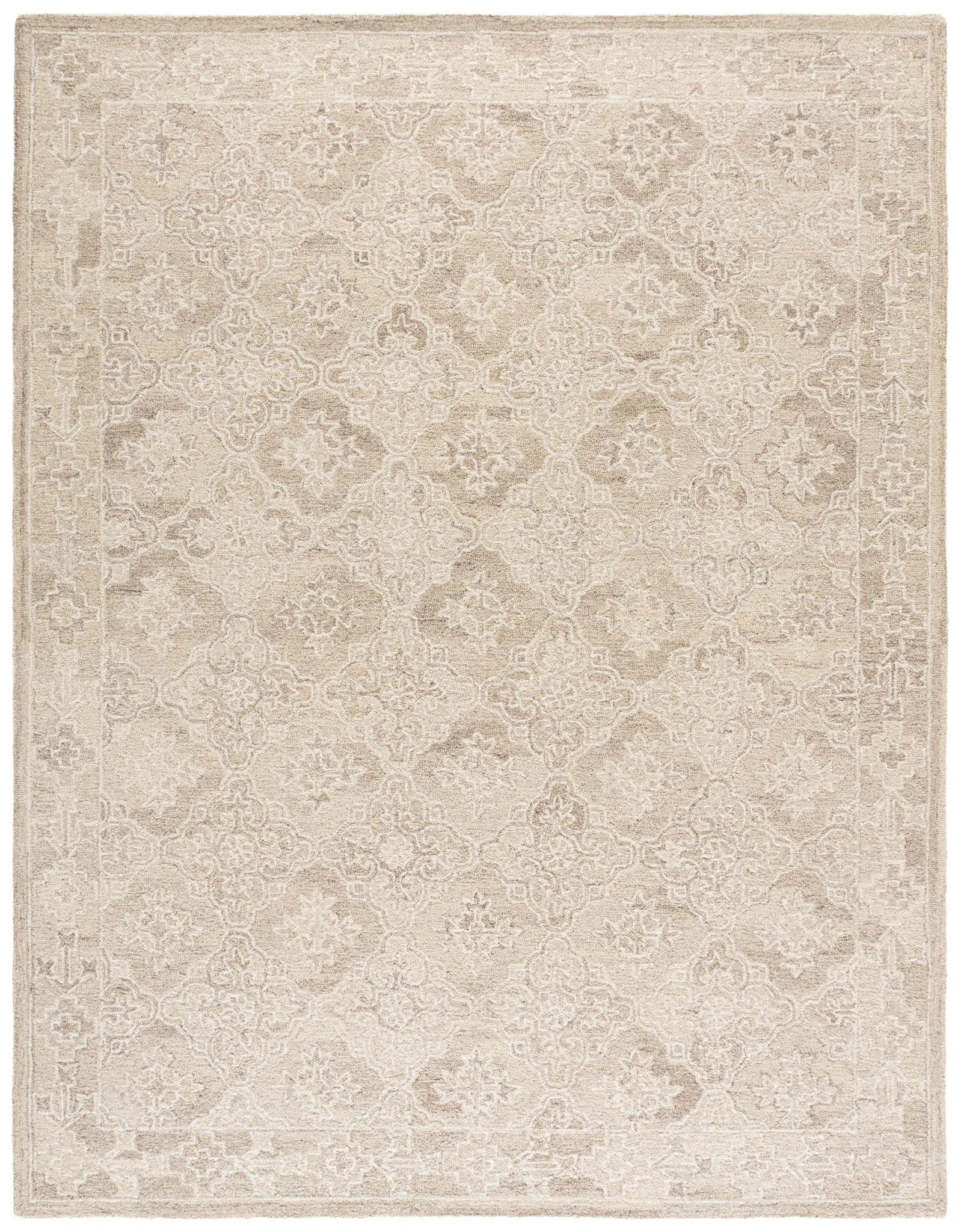 Martha Stewart Floral Trellis Hand-Tufted Wool Rug