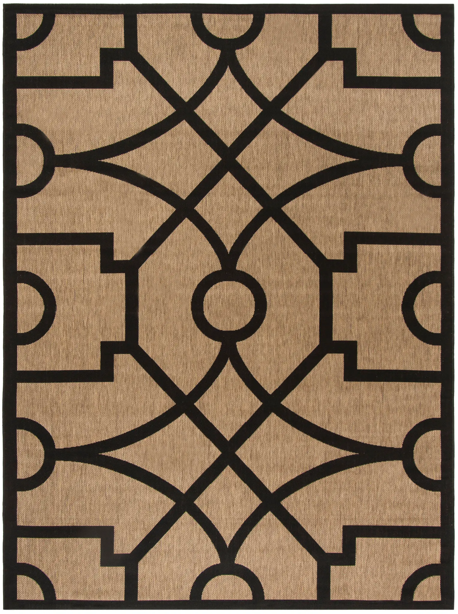 Martha Stewart Geometric Trellis Outdoor Rug