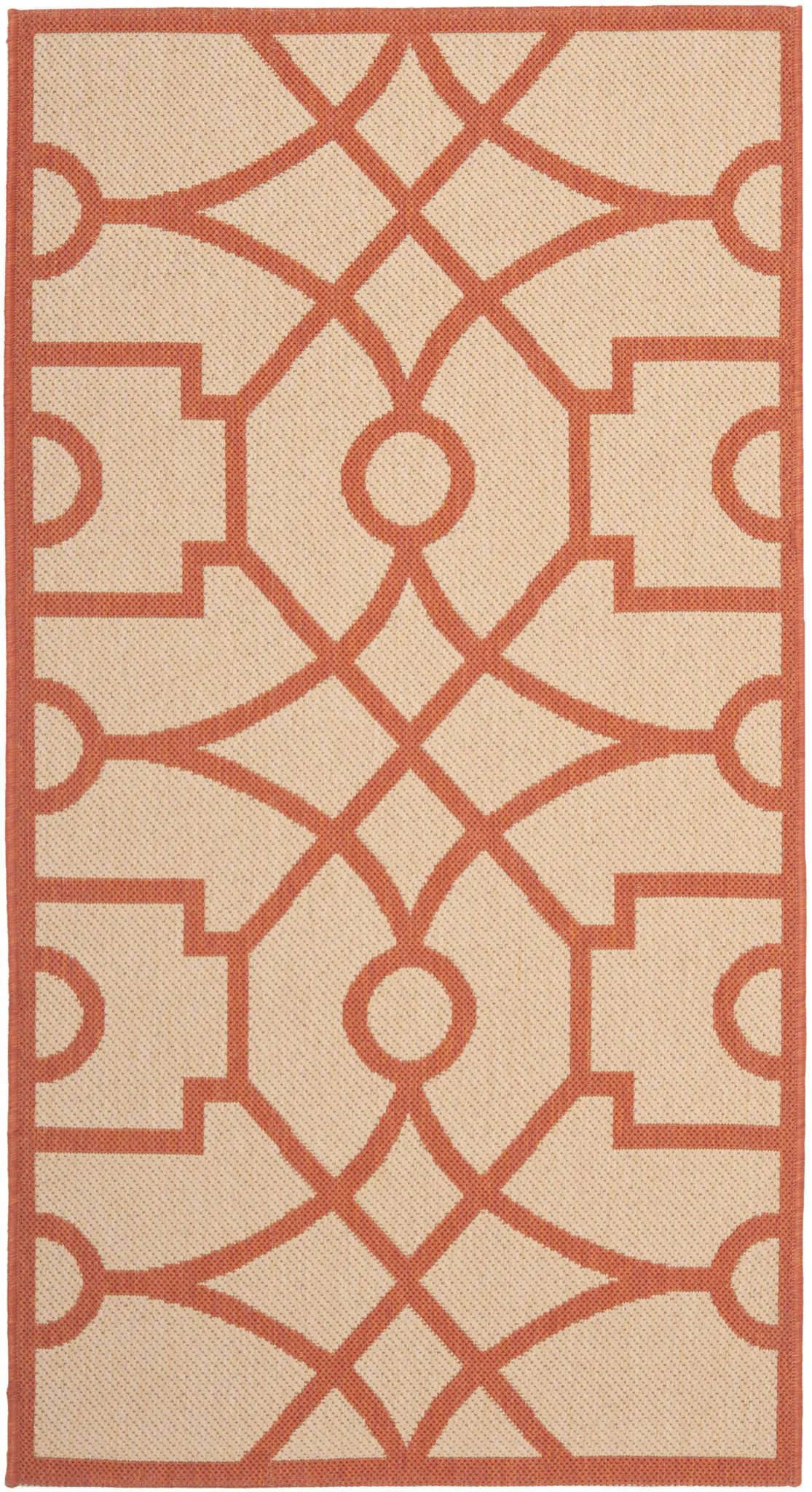 Martha Stewart Geometric Trellis Outdoor Rug