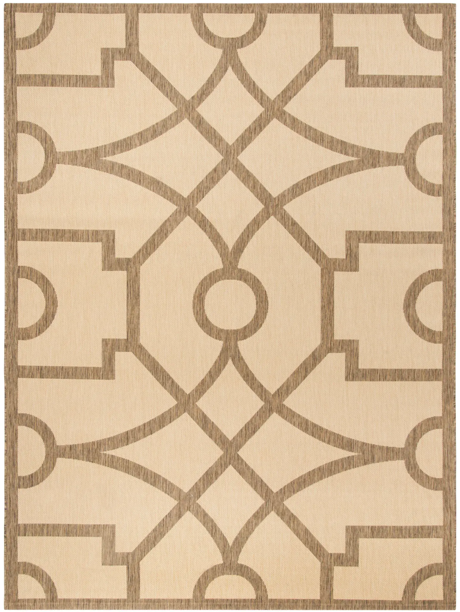 Martha Stewart Geometric Trellis Outdoor Rug