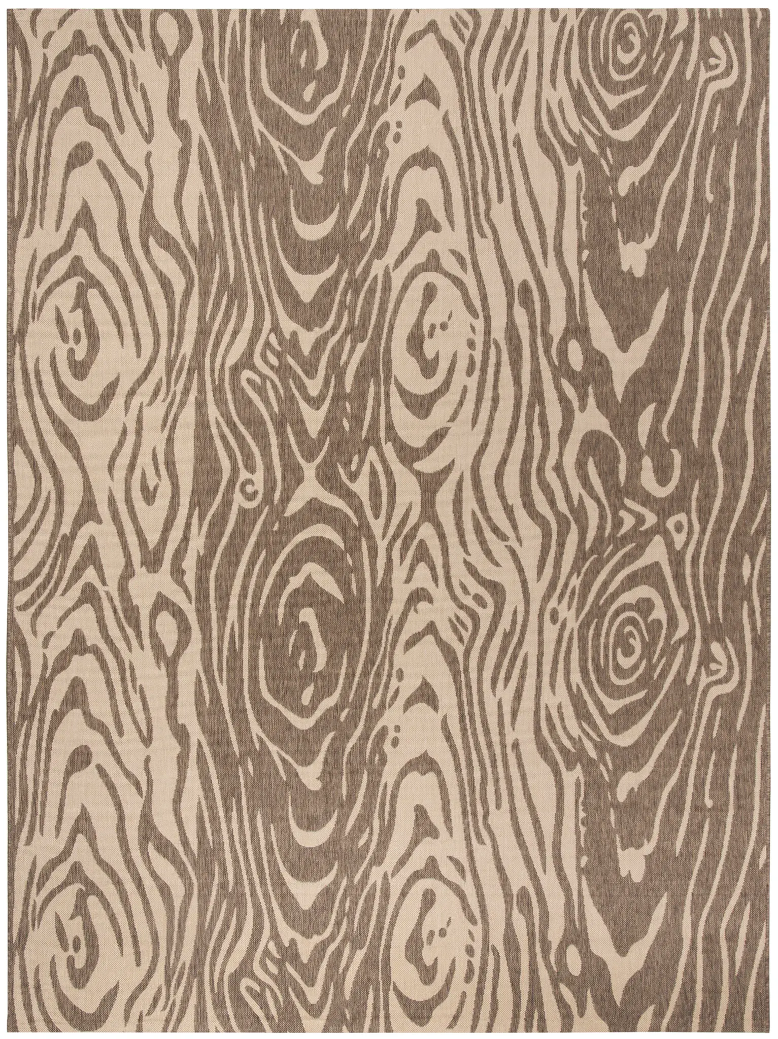 Martha Stewart Layered Faux Bois Outdoor Rug