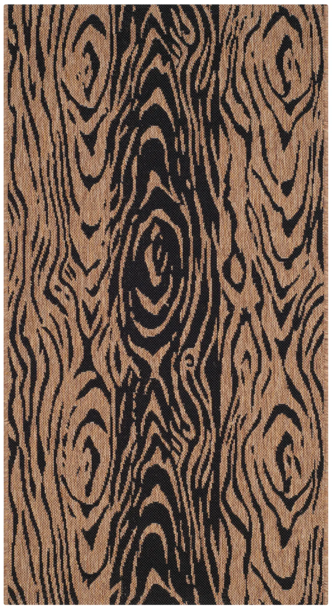 Martha Stewart Layered Faux Bois Outdoor Rug