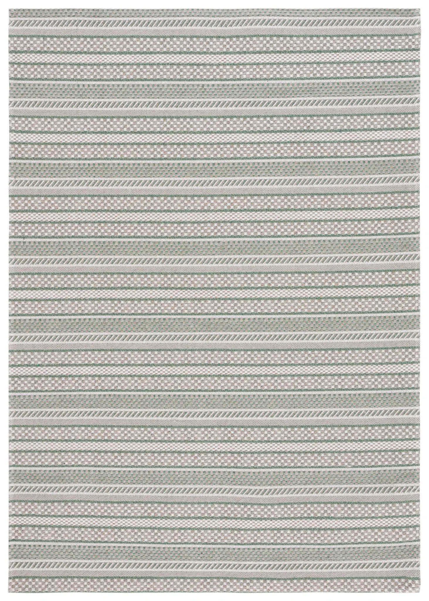 Martha Stewart Textured Stripe Cotton Rug