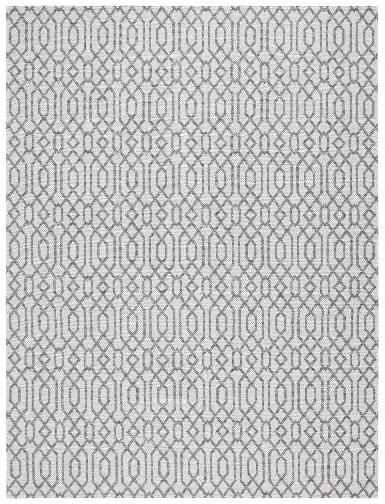 Martha Stewart Interlocking Lattice Cotton Rug