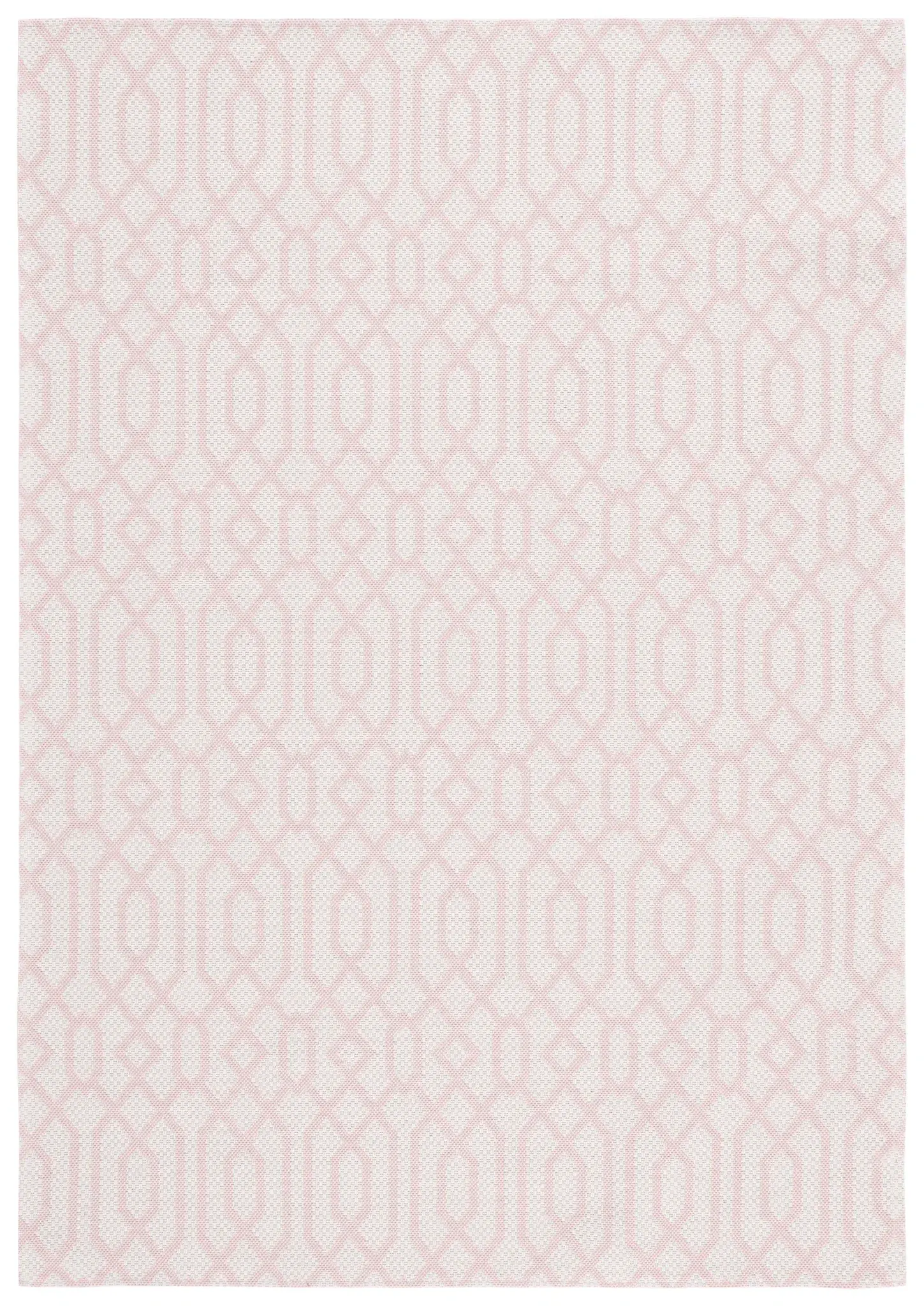 Martha Stewart Interlocking Lattice Cotton Rug
