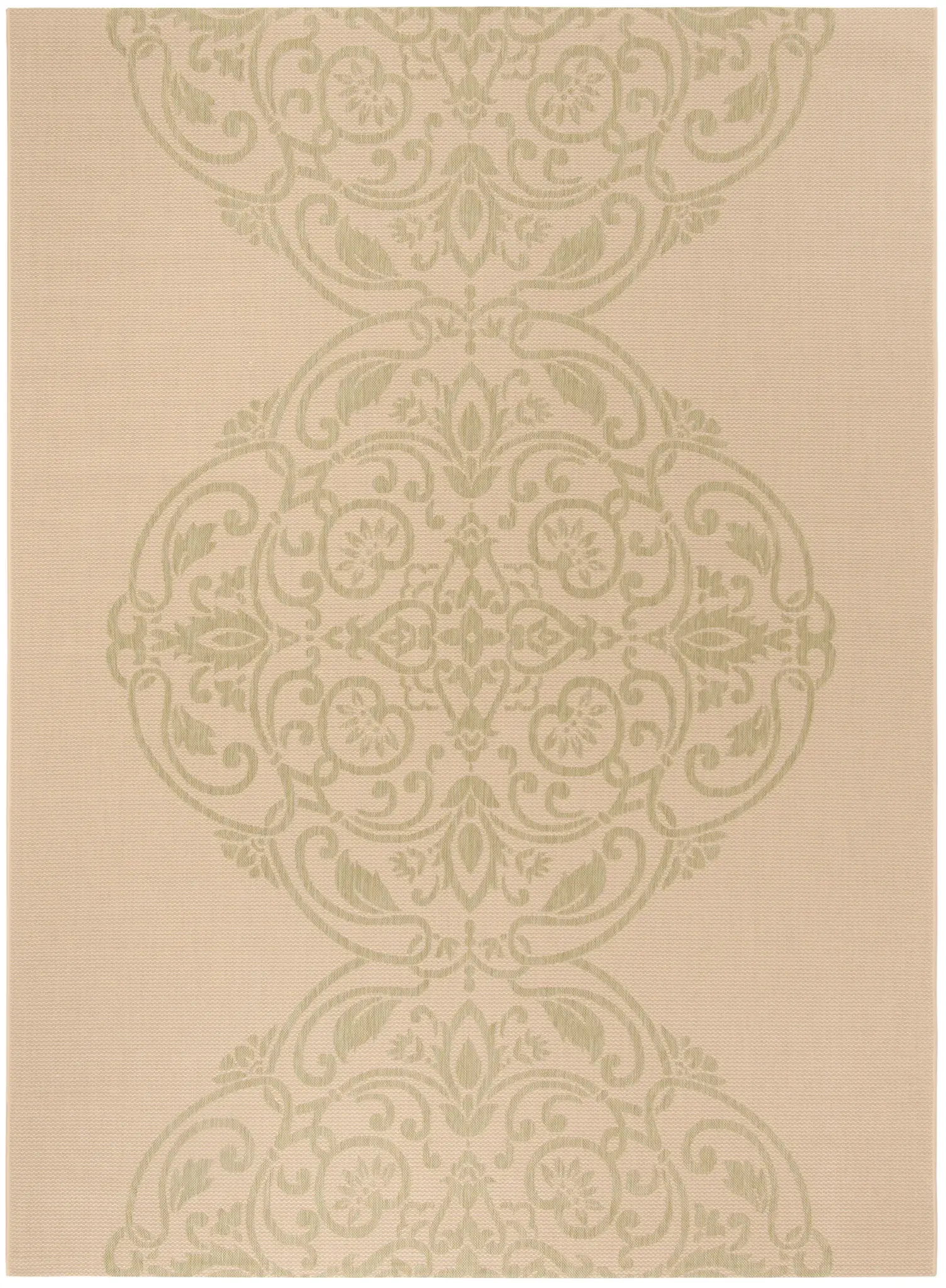 Martha Stewart Scrolling Medallion Outdoor Rug