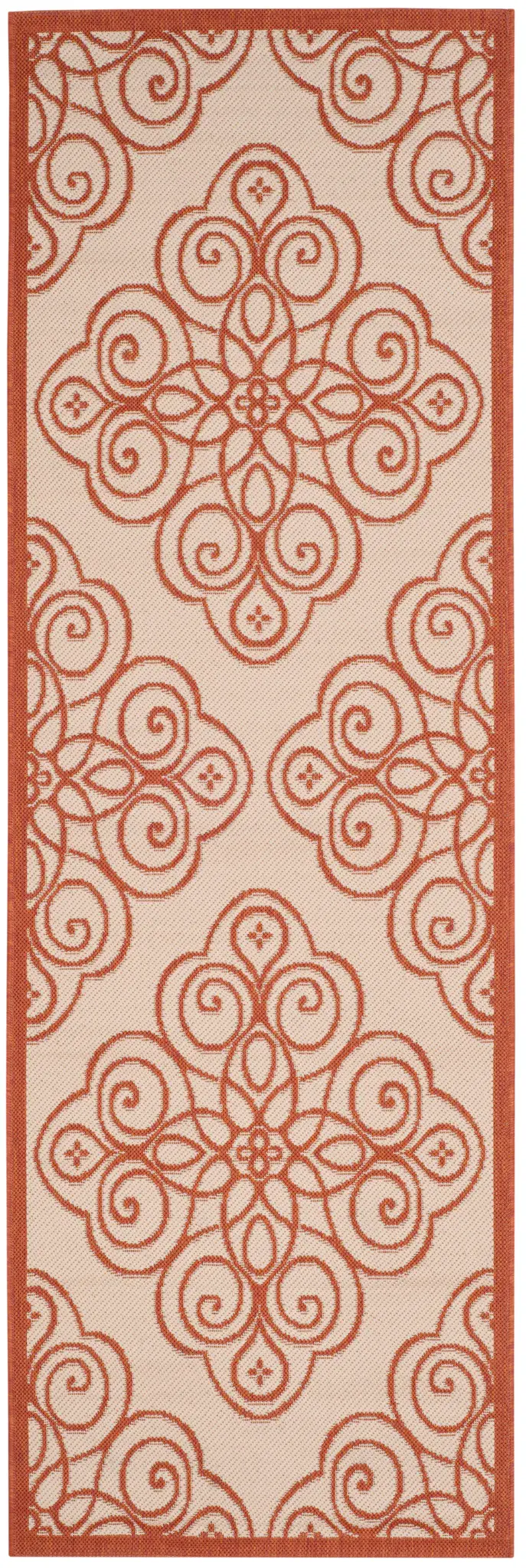 Martha Stewart Scroll Medallion Outdoor Rug