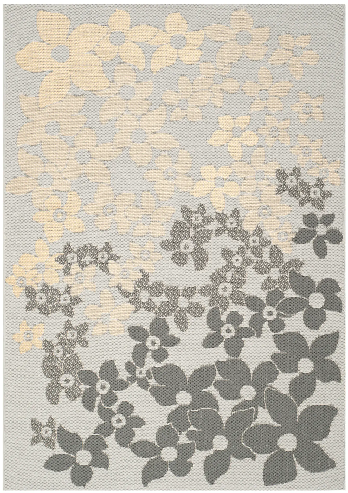 Martha Stewart Scattered Floral Outdoor Rug